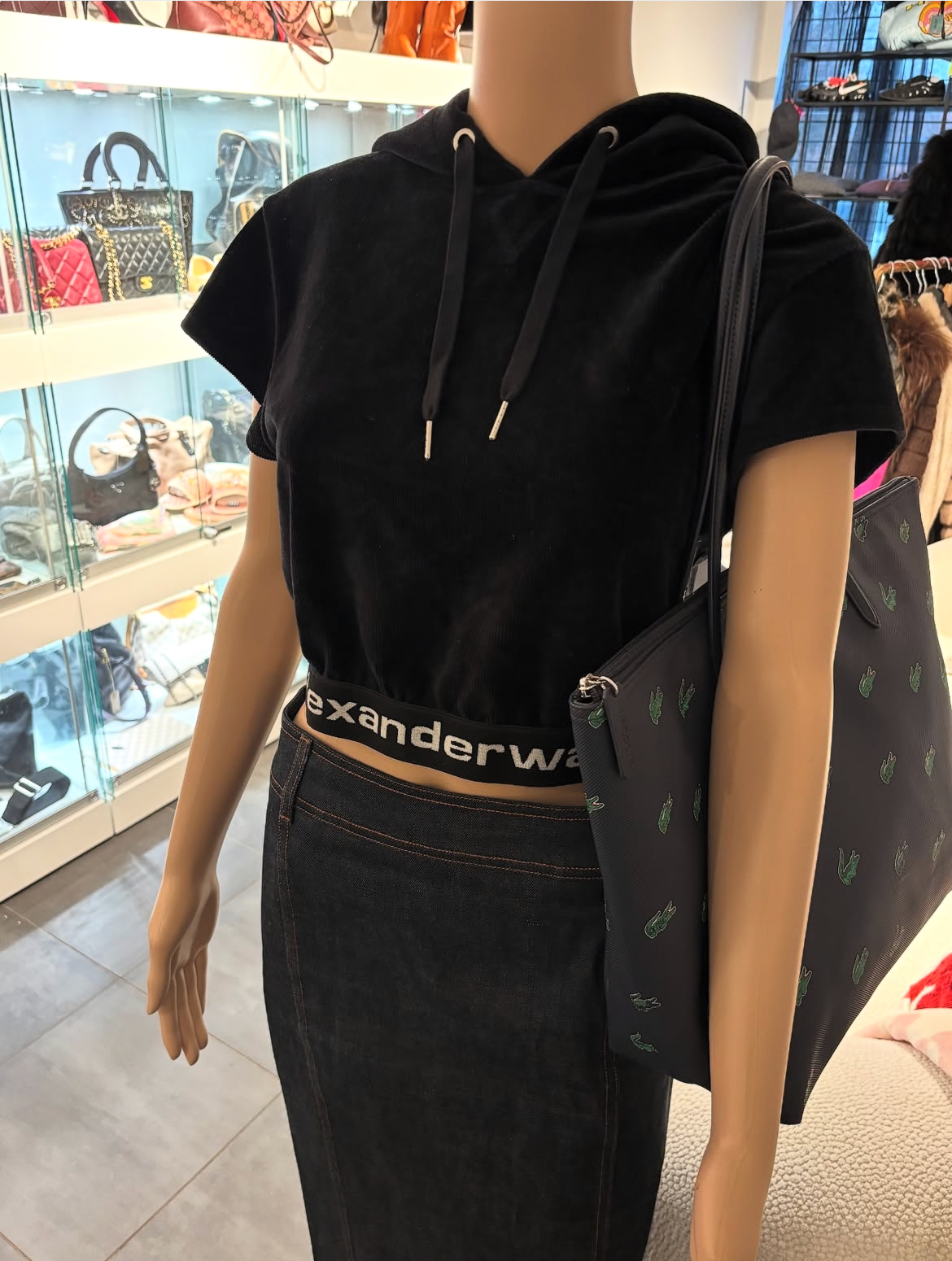Yves Saint Laurent denim Pencil skirt - S