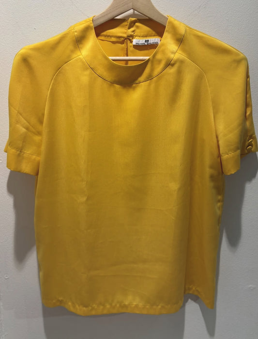 Balmain vintage silk top - S/M