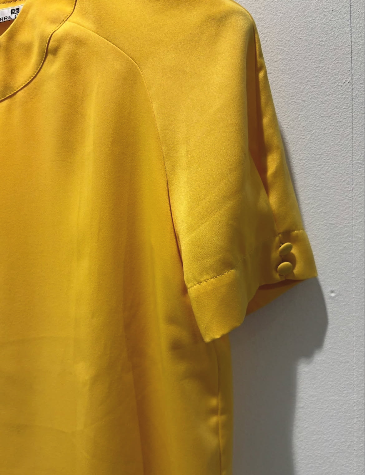 Balmain vintage silk top - S/M