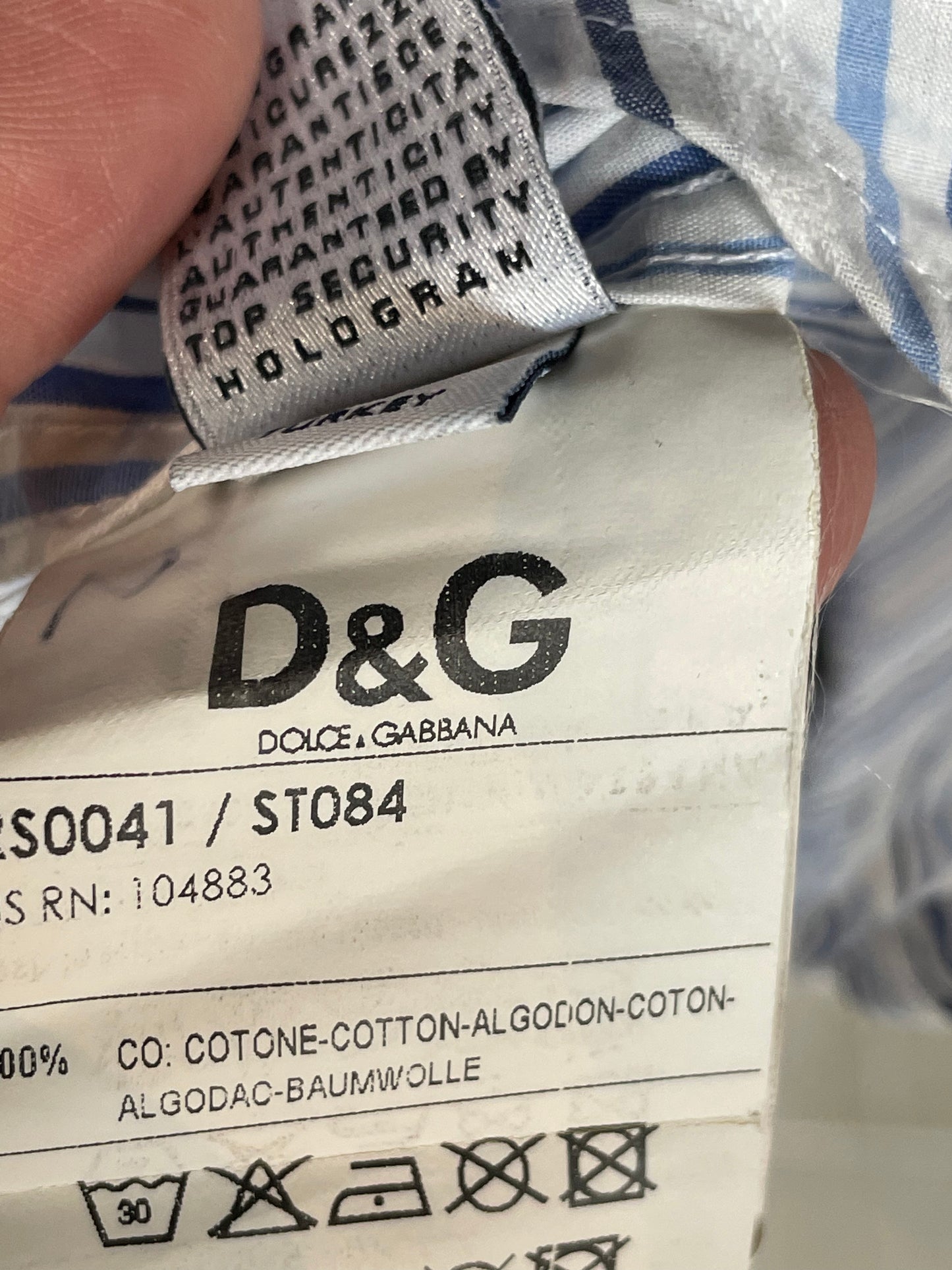 Dolce & Gabbana - Skjorte - Unisex - Vintage for HIM - Str. M