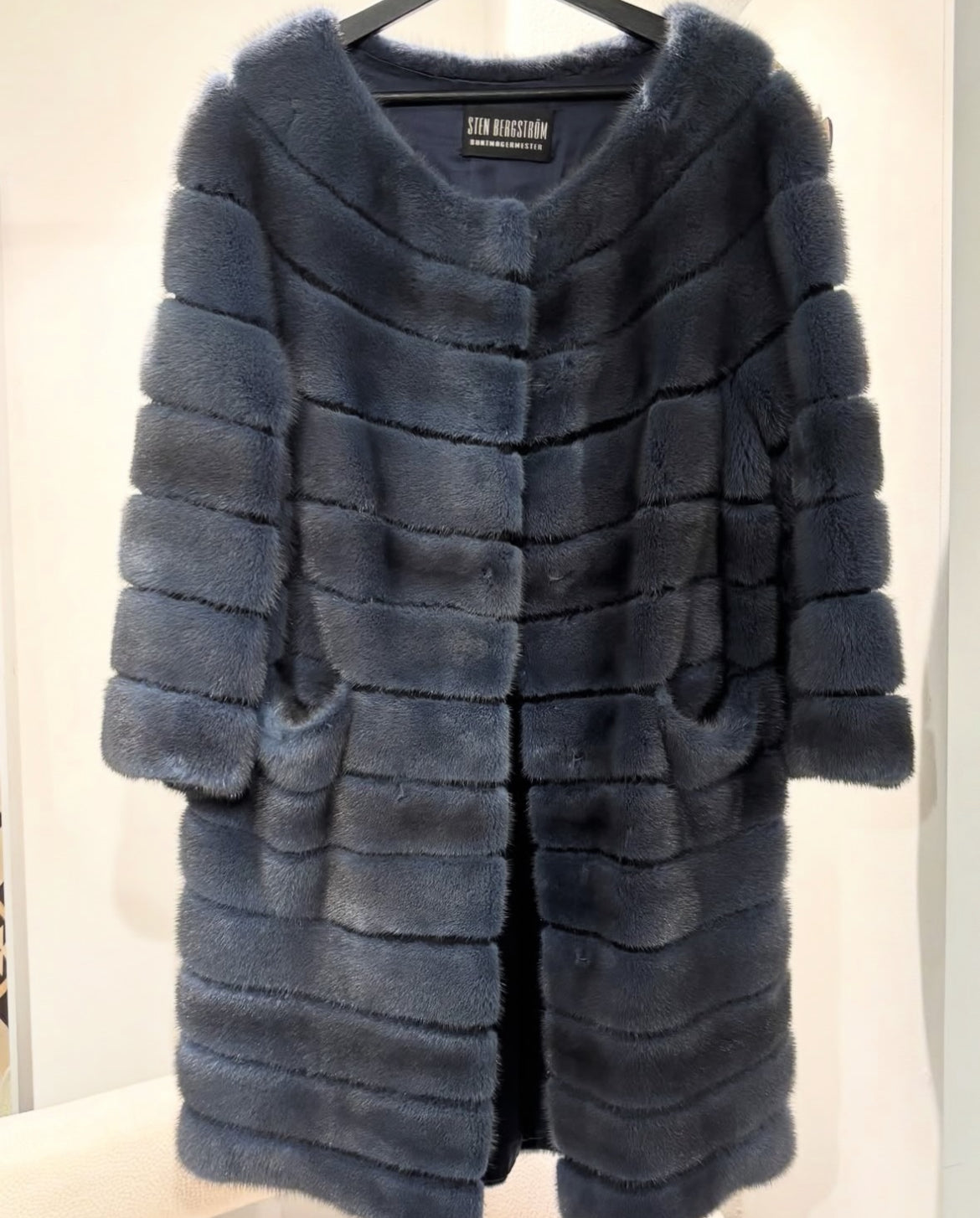 Sten Bergström blue mink Fur - Size S-L