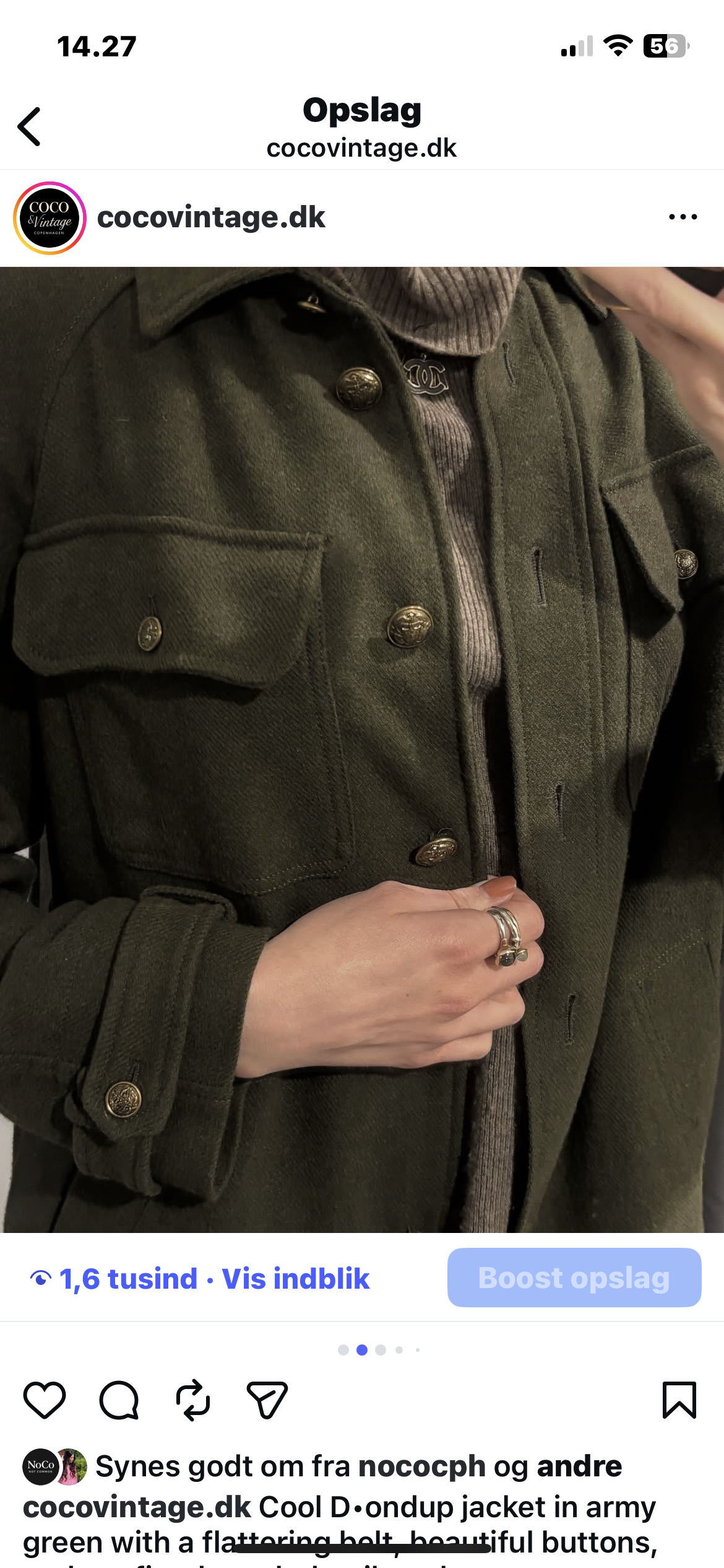 Dondup - Wool Jacket - M