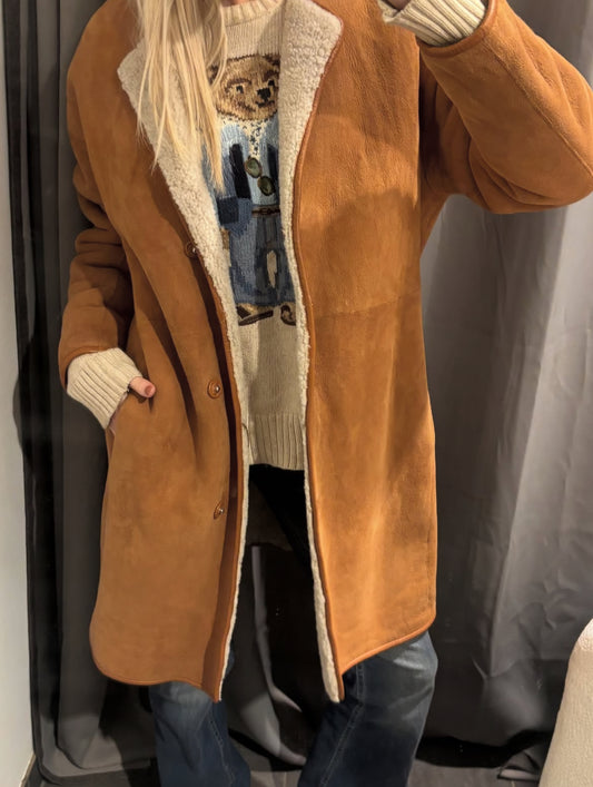 In Wear shearling coat - Lamb Fur - M