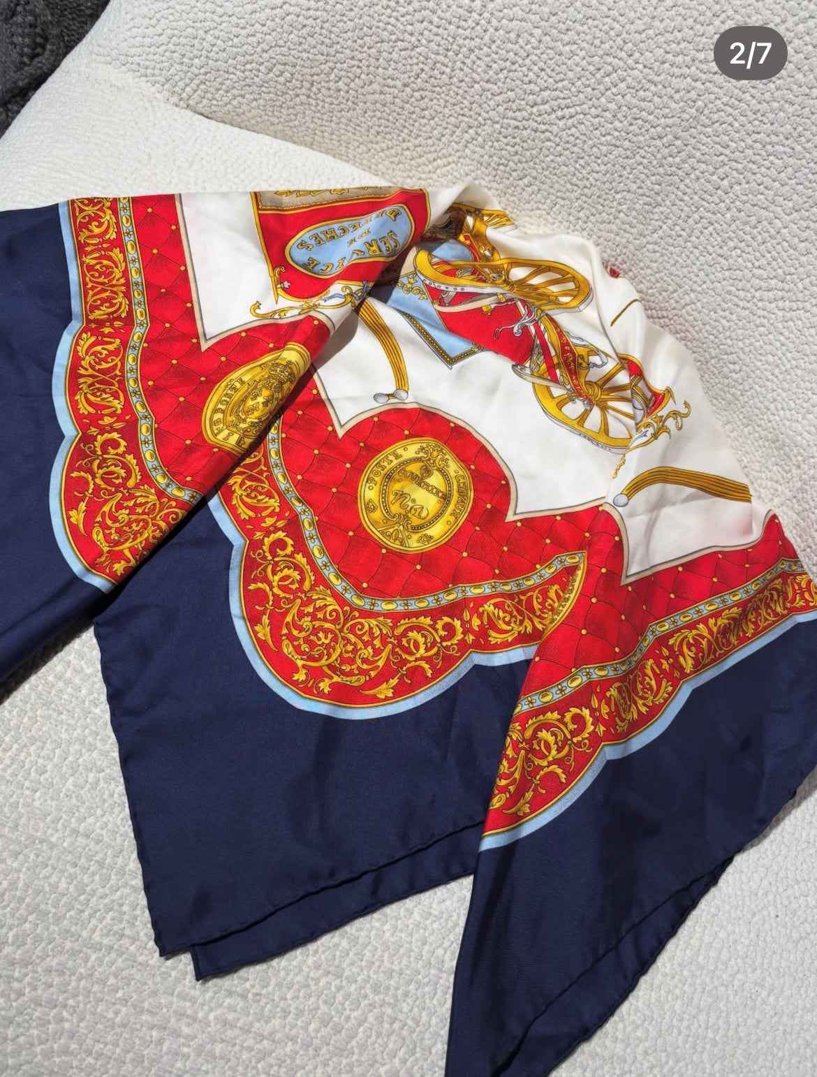 Celine Silk Scarf - 85 x 85 cm