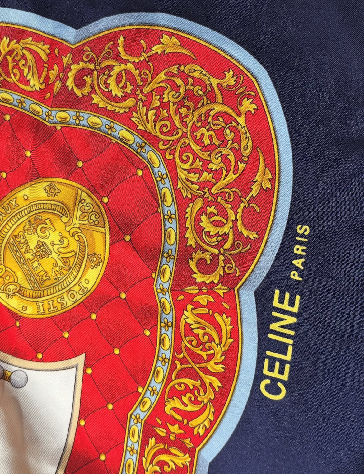 Celine Silk Scarf - 85 x 85 cm