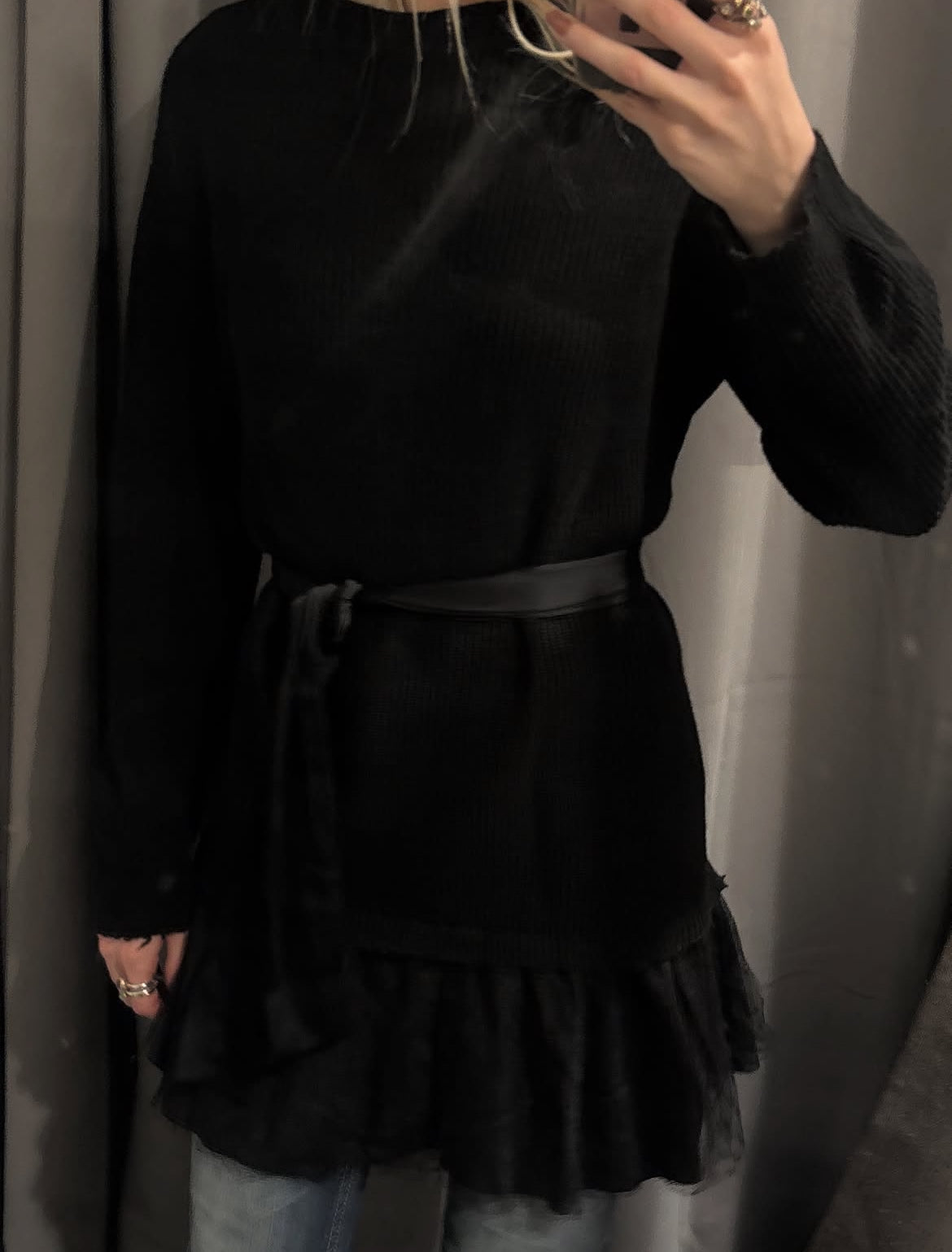Valentino knitted dress/shirt - S/M