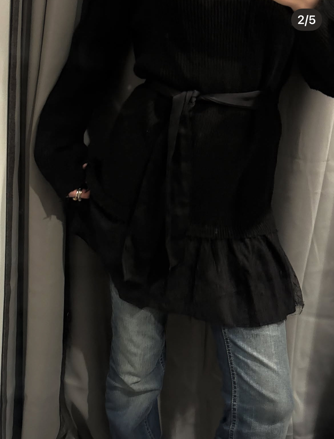 Valentino knitted dress/shirt - S/M