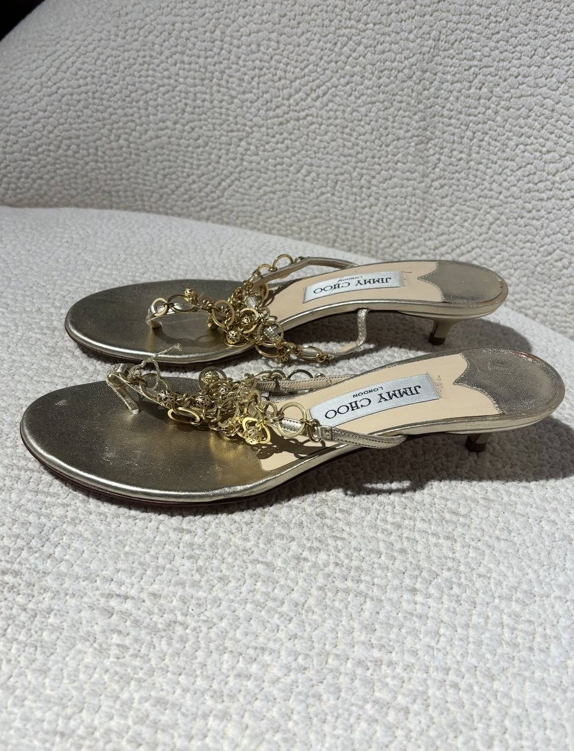 Jimmy Choo sandals Gold - EU 38
