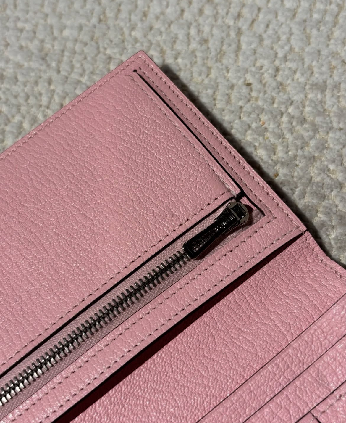 Hermès Béarn - Rose Sakura w. Palladium Hardware