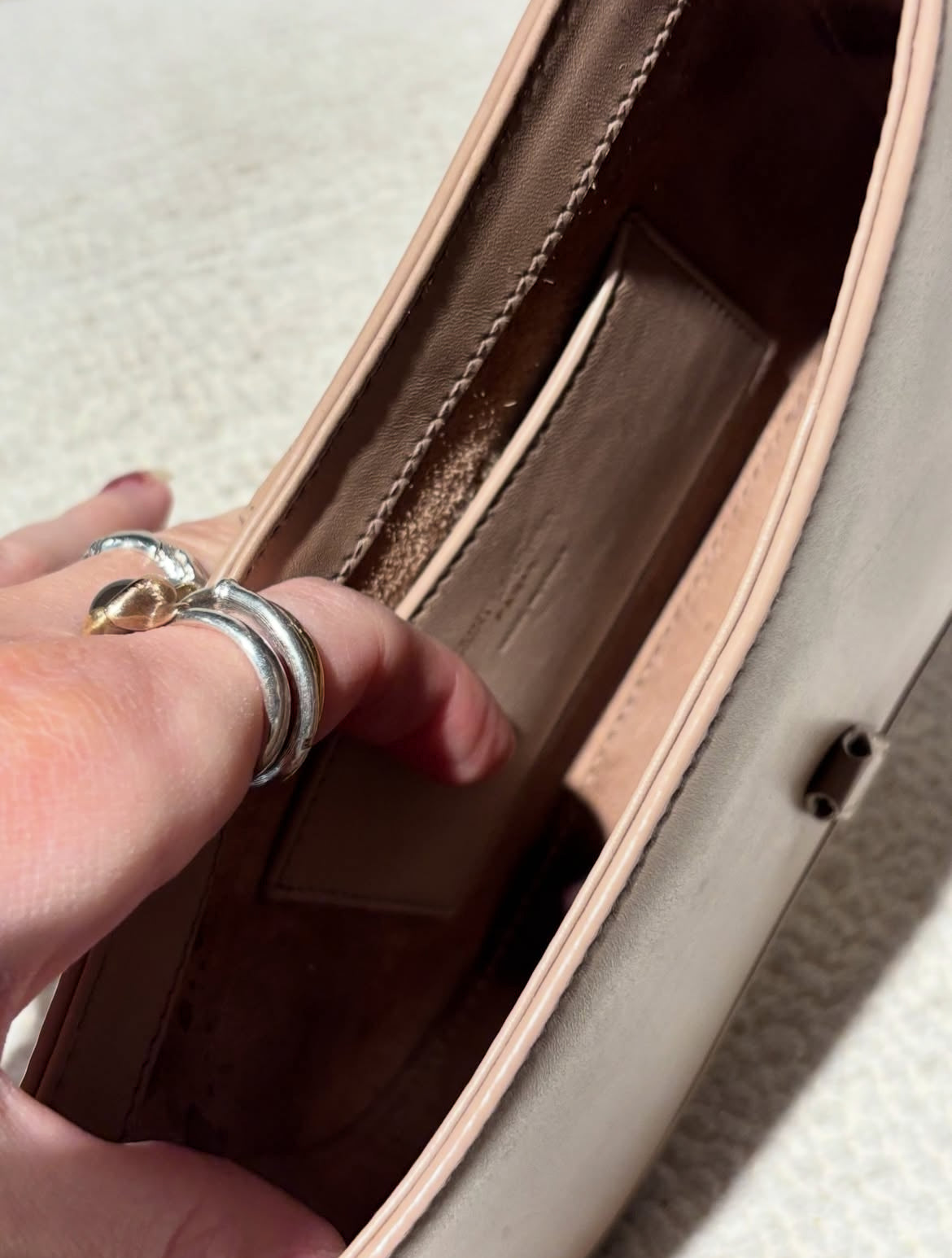 Saint Laurent - Le 5 à 7 Mini shoulder bag - rosy sand