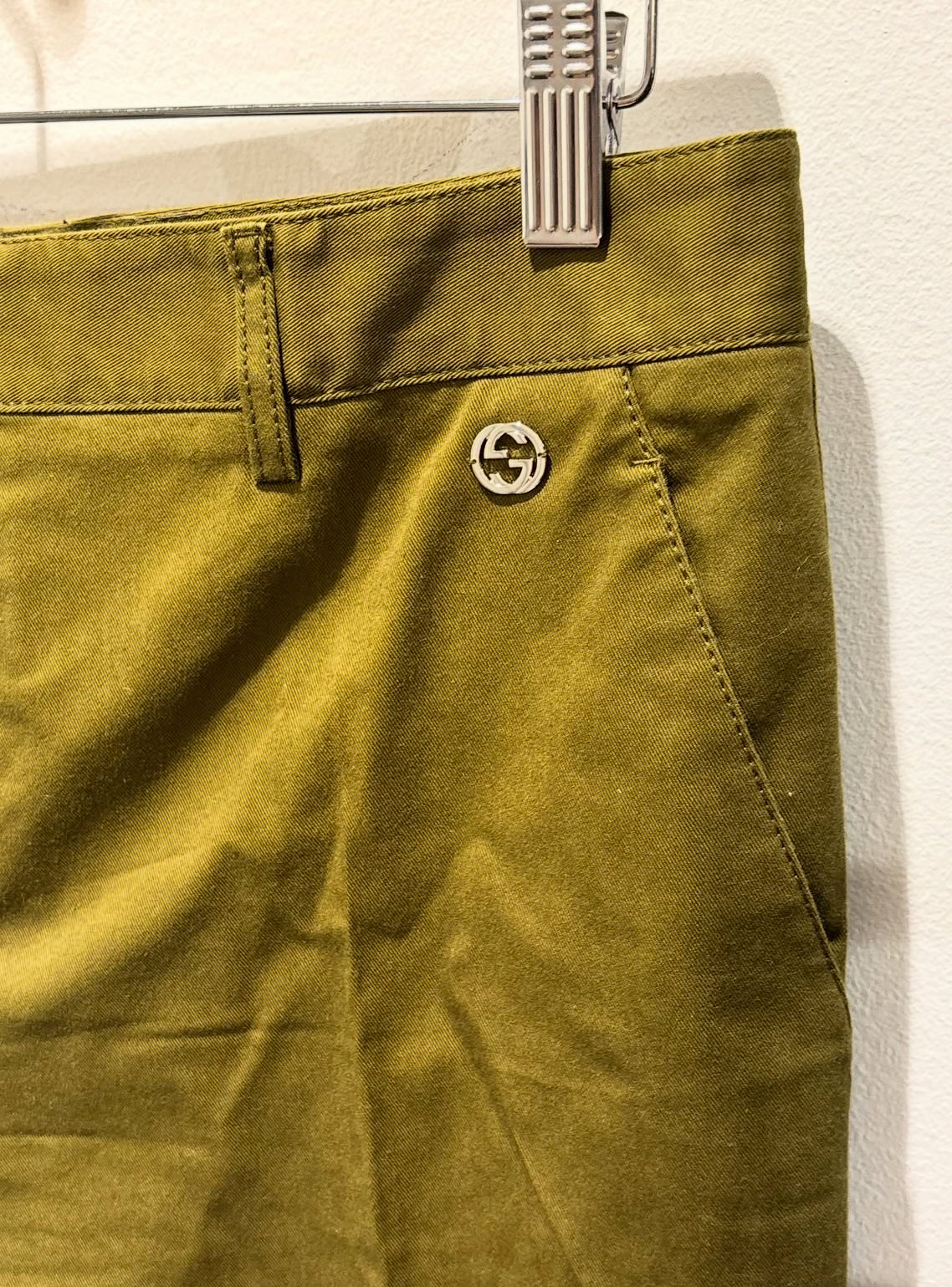 Gucci - GG detail - soft army/khaki shade - L