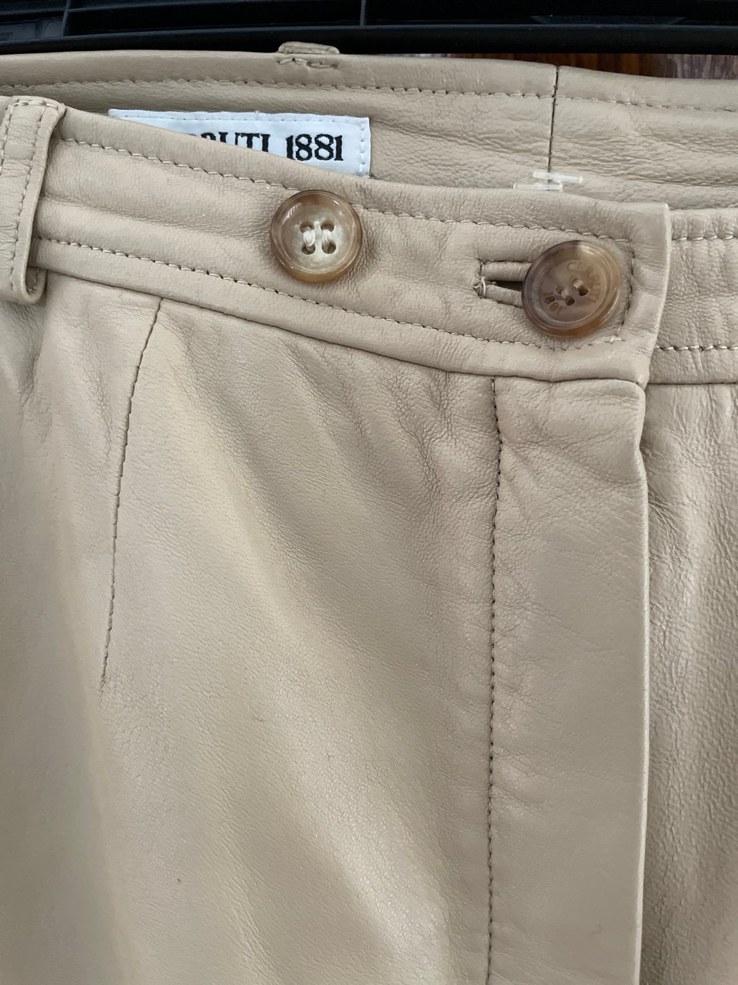 Cerruti 1881 Skindbukser - beige / sand