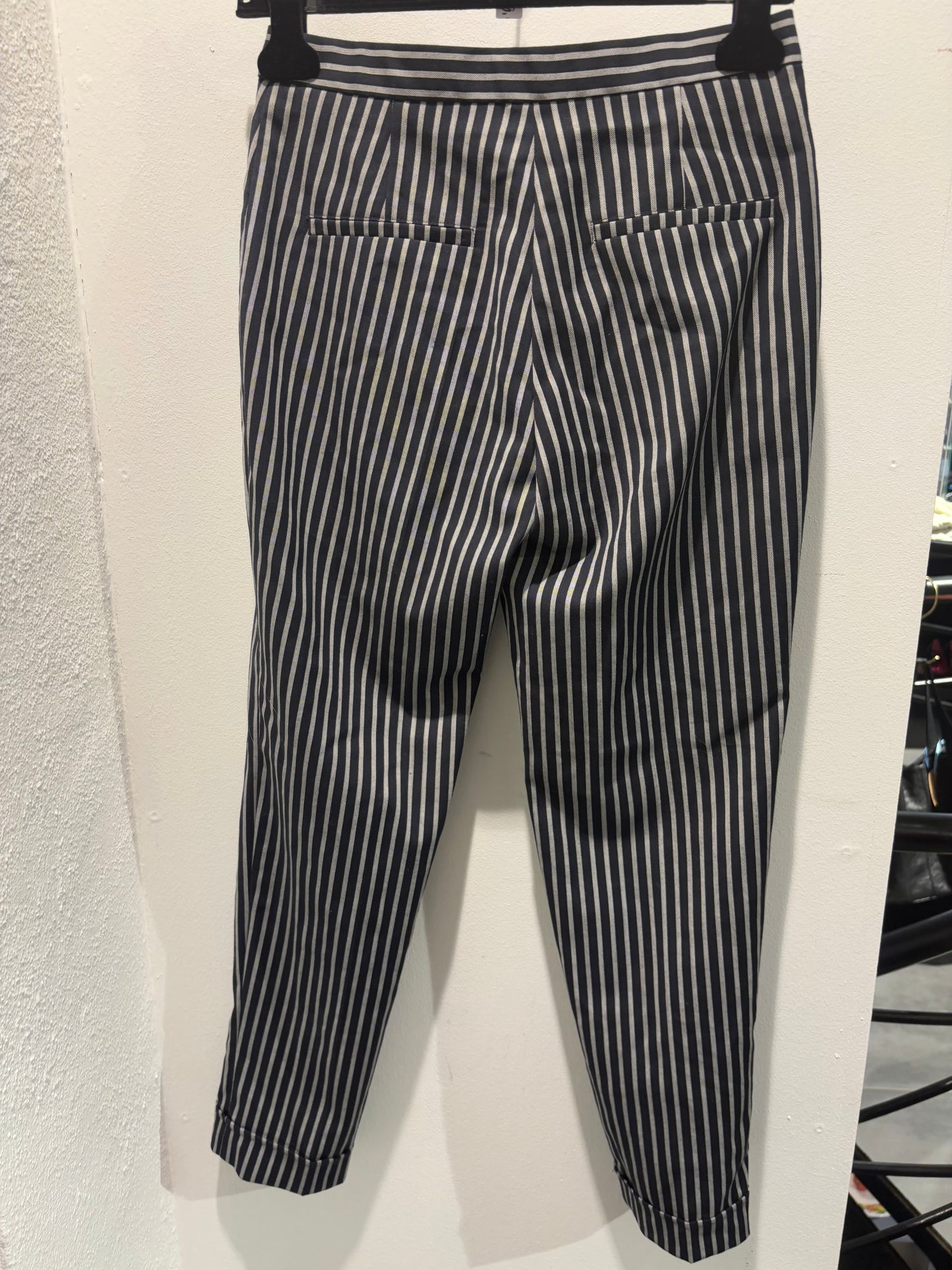 Baum & Pferdgarten - Pants - Navy pants w. stripes - Medinas Wardrobe - XS/S