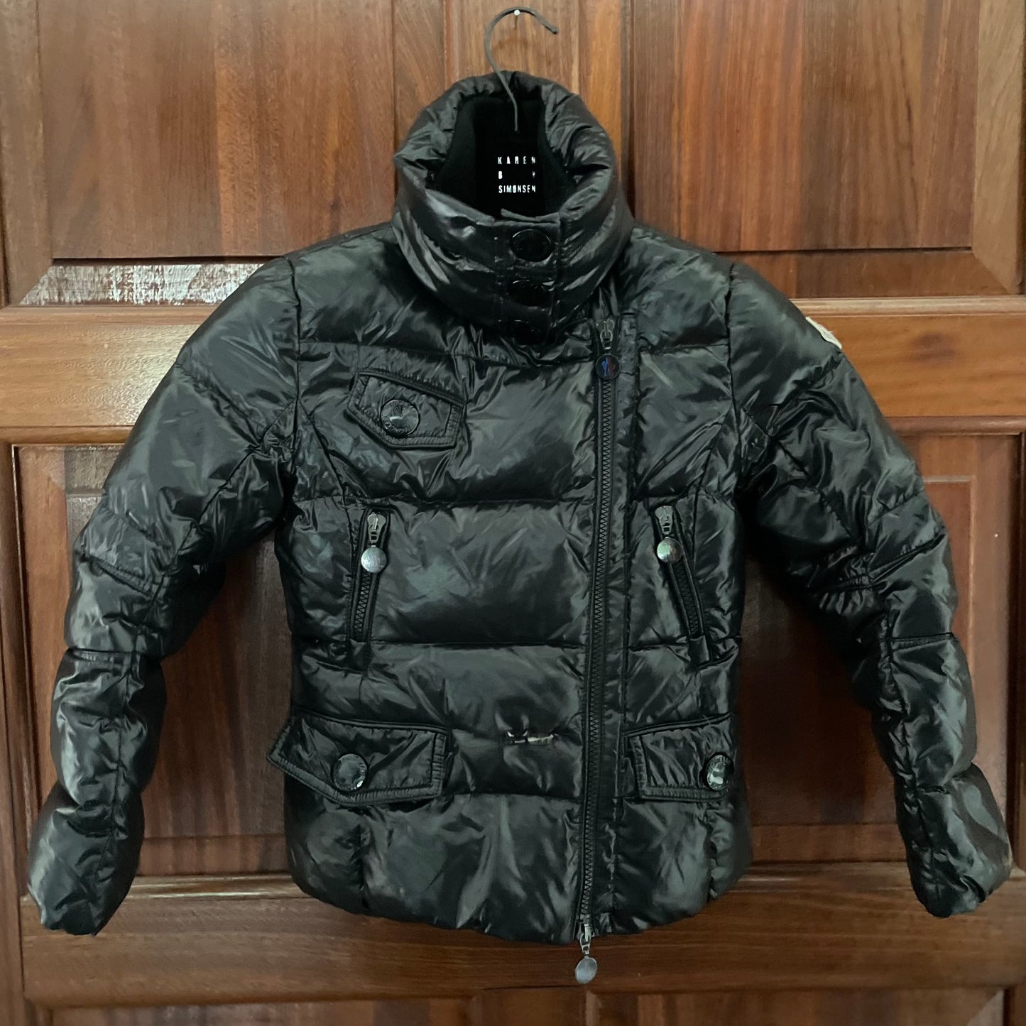 Vinterjakke børn - Moncler - sort