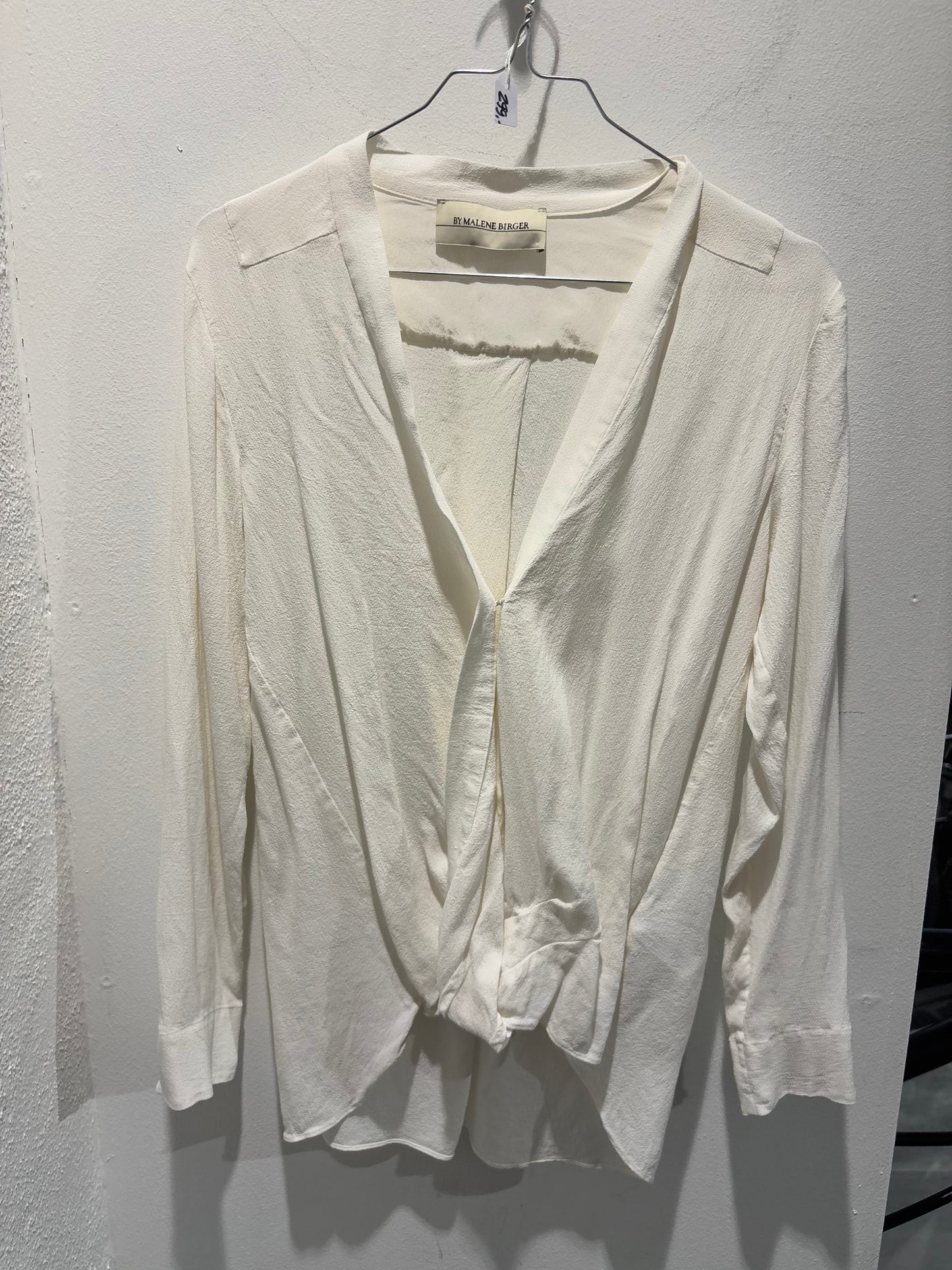 Malene Birger - longsleeved top - ecru - EU34 - Medina’s Wardrobe