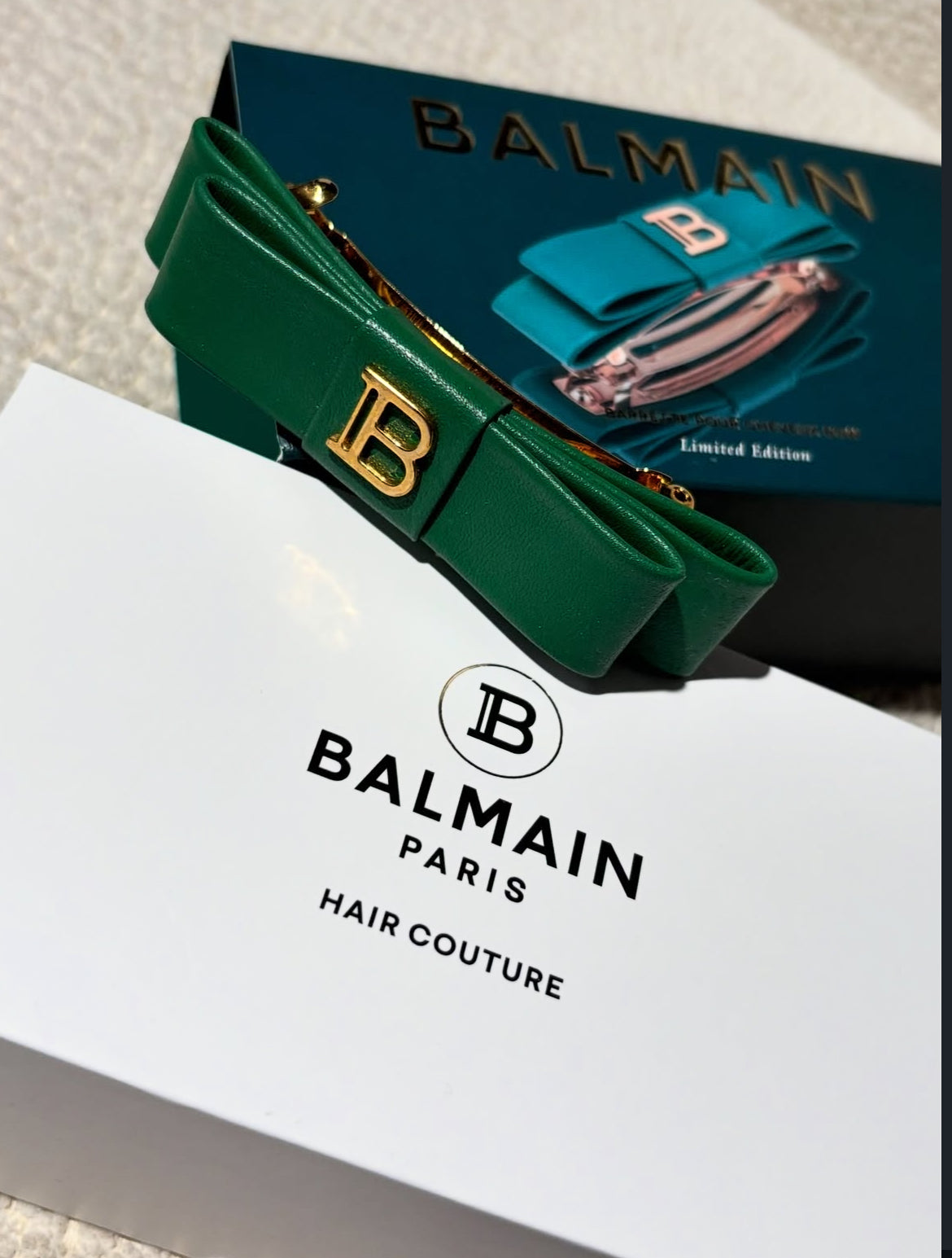 Balmain Hair Clip - 18K Gold