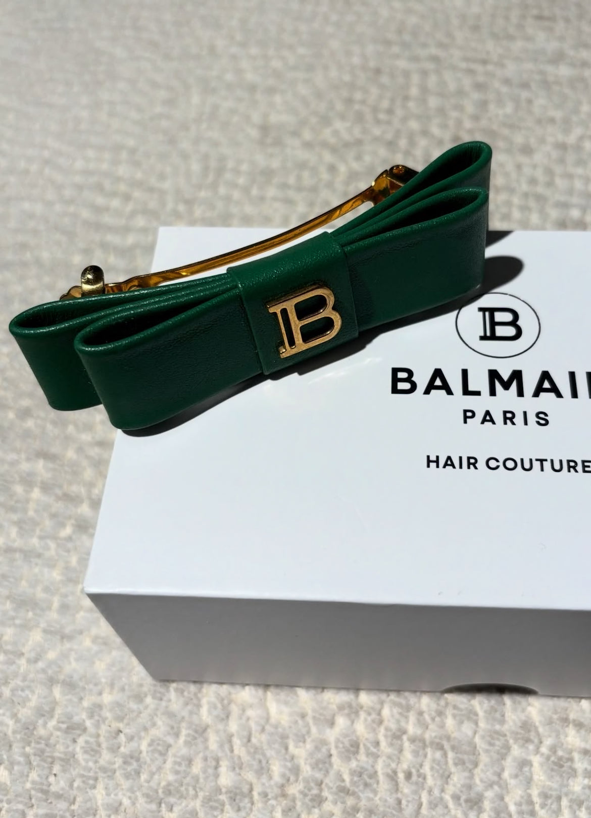 Balmain Hair Clip - 18K Gold