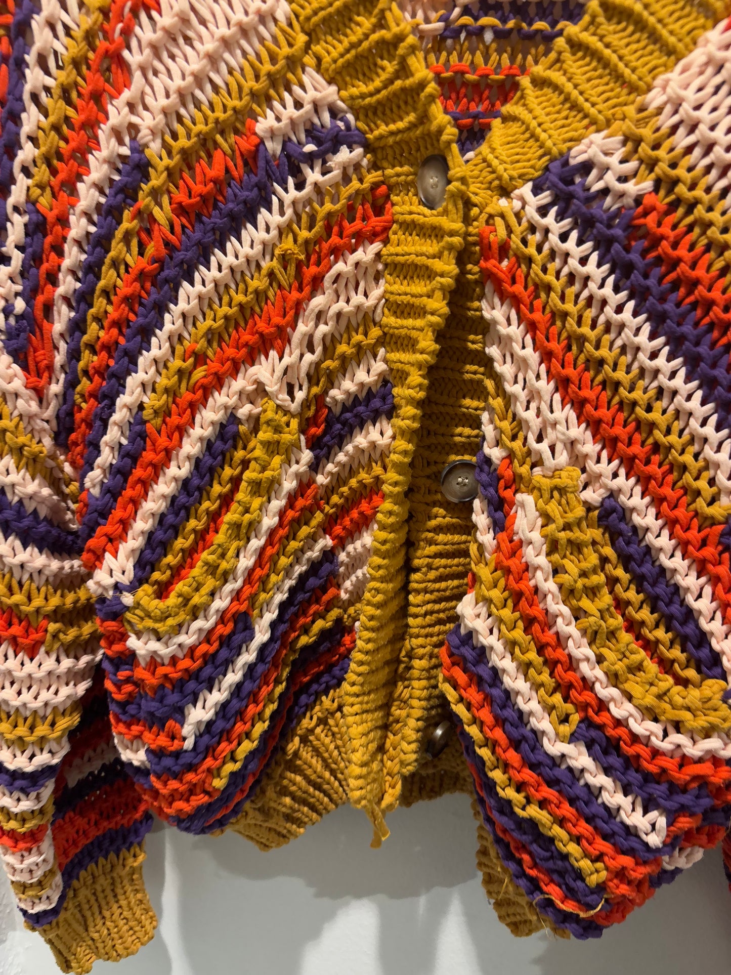 Zara - Knit -Cardigan - multi-coloured - Medina’s Wardrobe - S