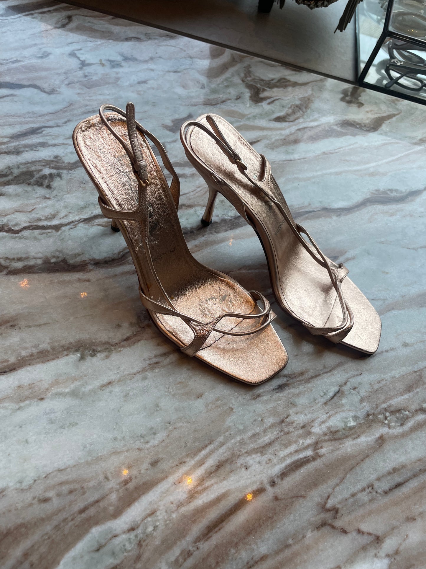 Prada -Sandal - Rosegold - str.37