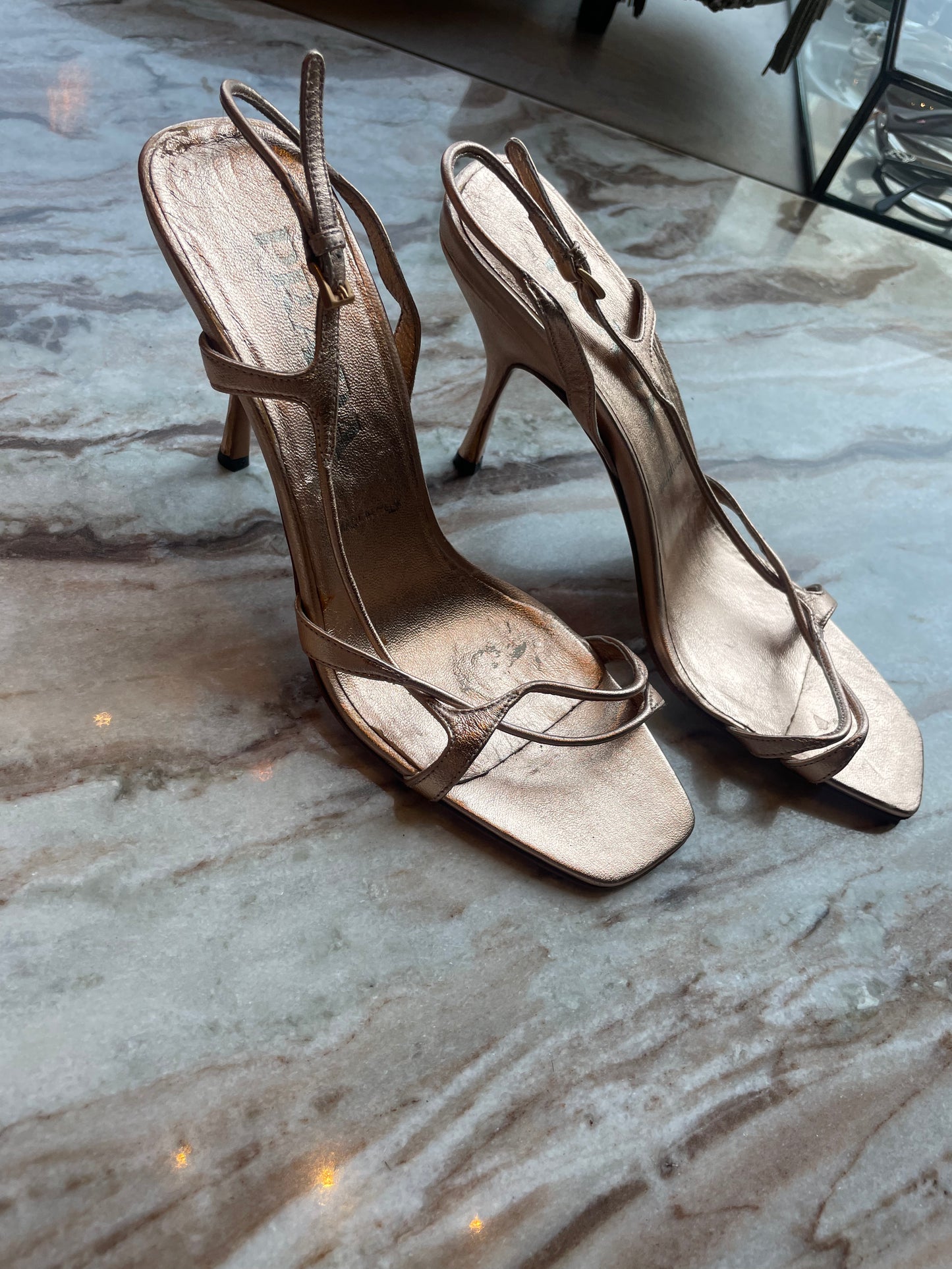 Prada -Sandal - Rosegold - str.37