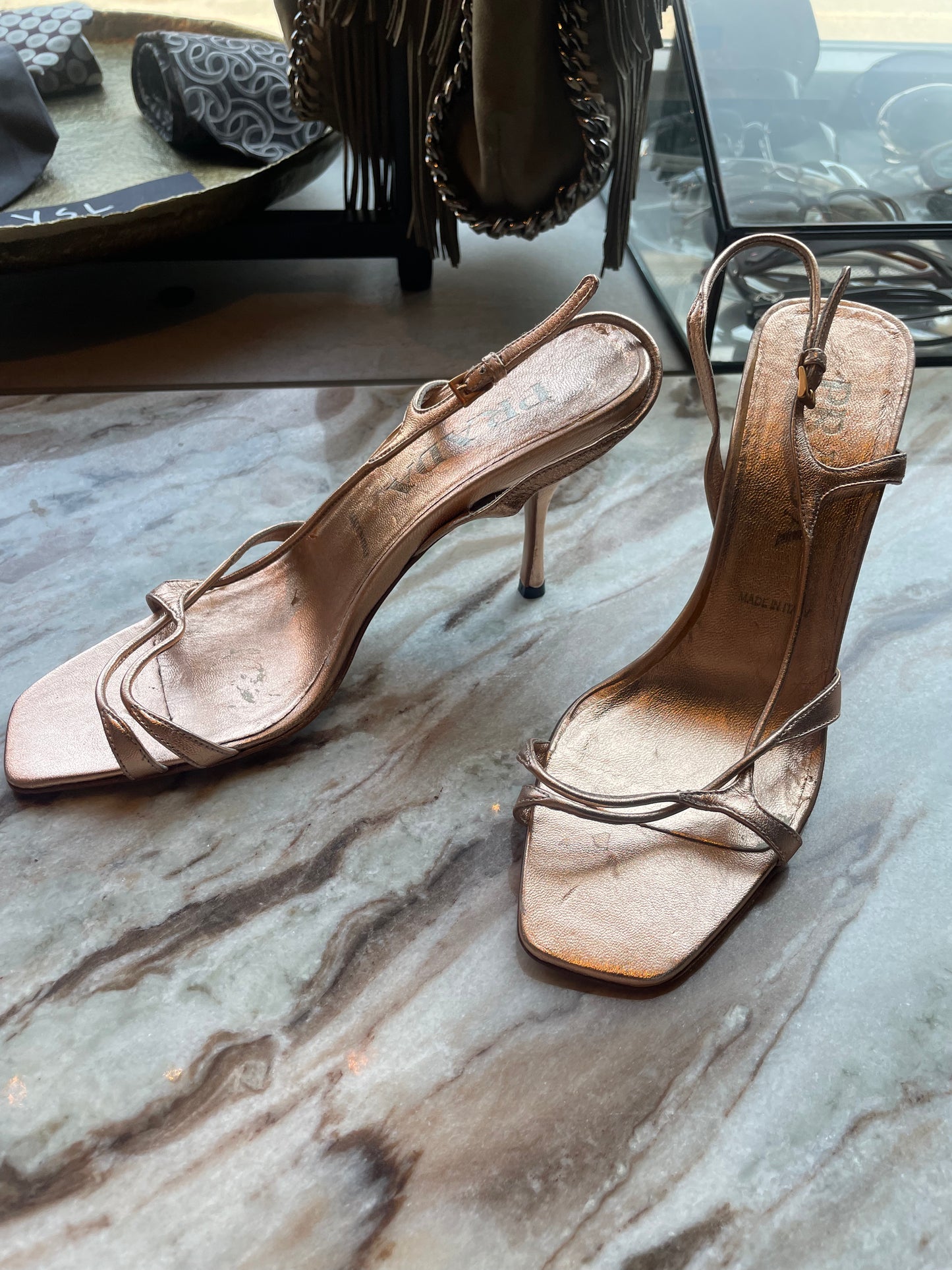 Prada -Sandal - Rosegold - str.37