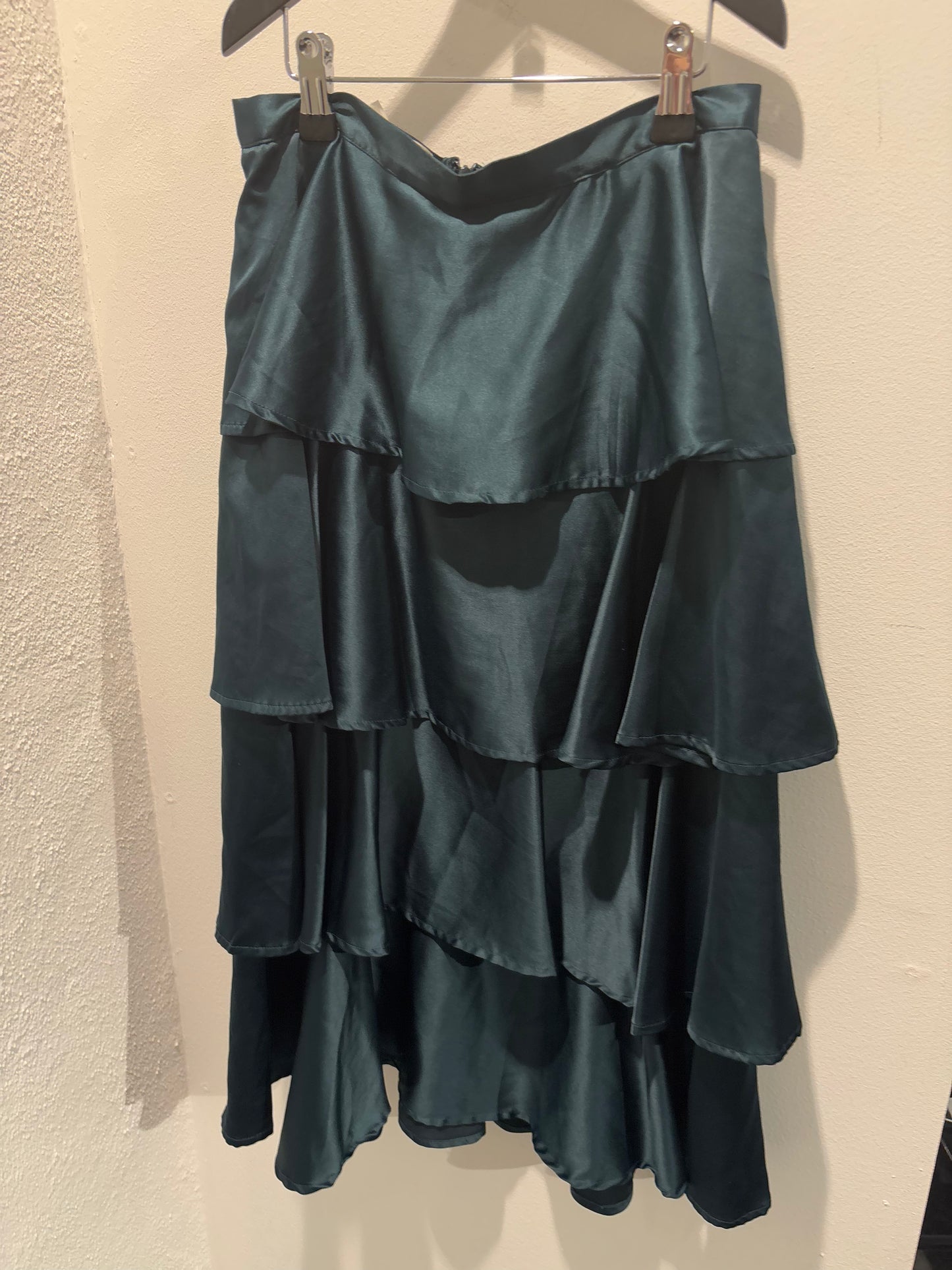 Baum & Pferdgarten - Silk-satin skirt - deep green - S - Medinas Wardrobe