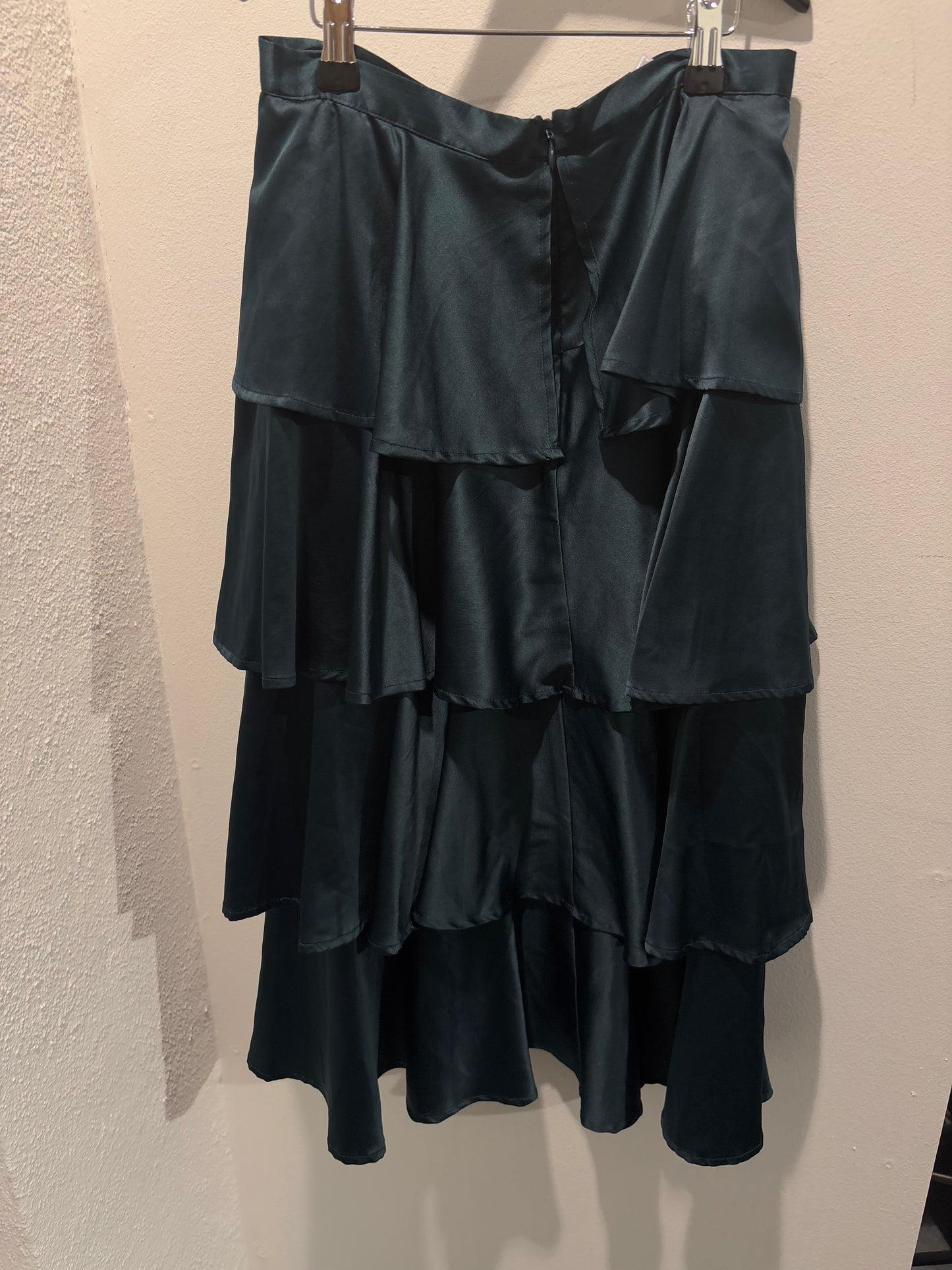 Baum & Pferdgarten - Silk-satin skirt - deep green - S - Medinas Wardrobe