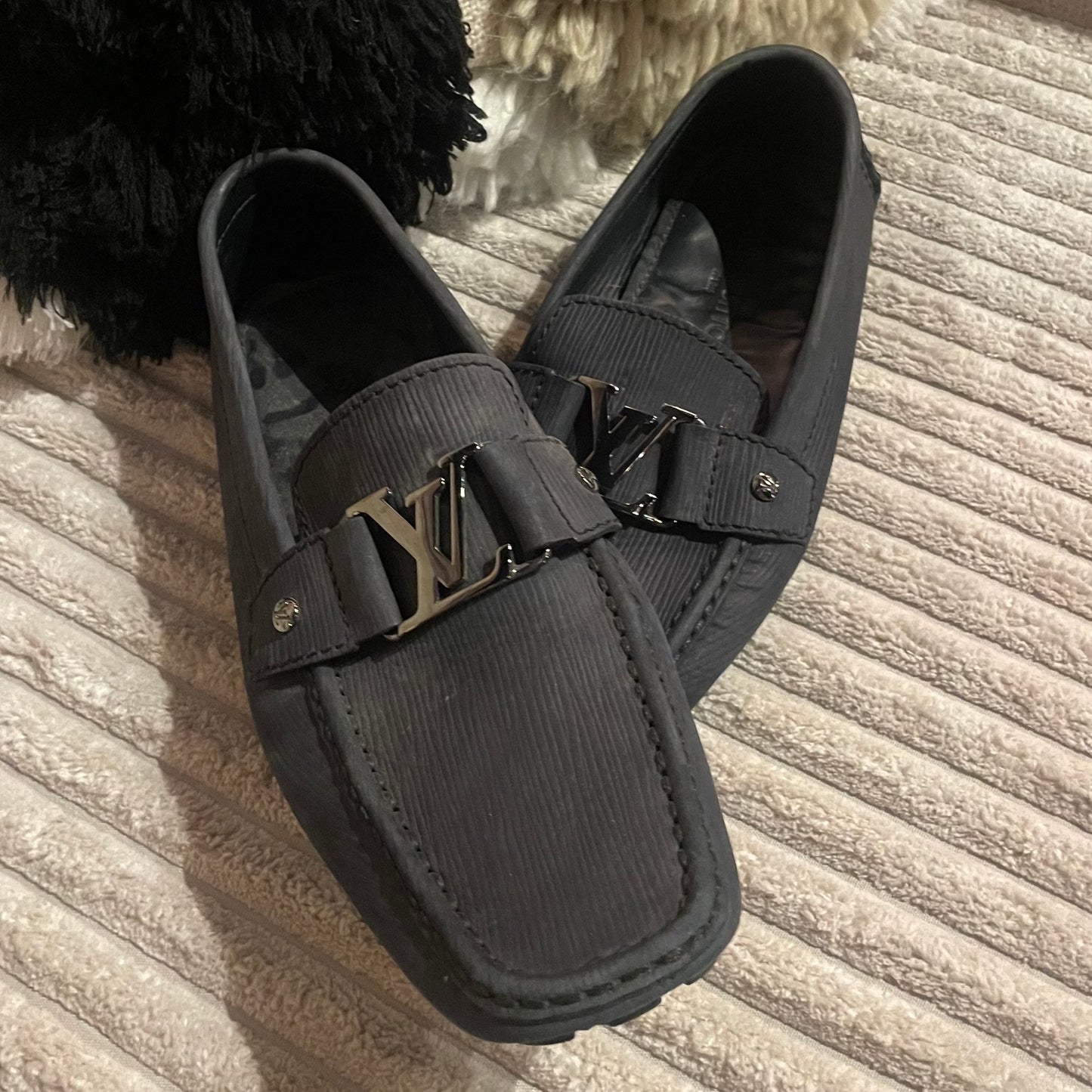 Louis Vuitton - moccasin - som nye - Vintage for HIM