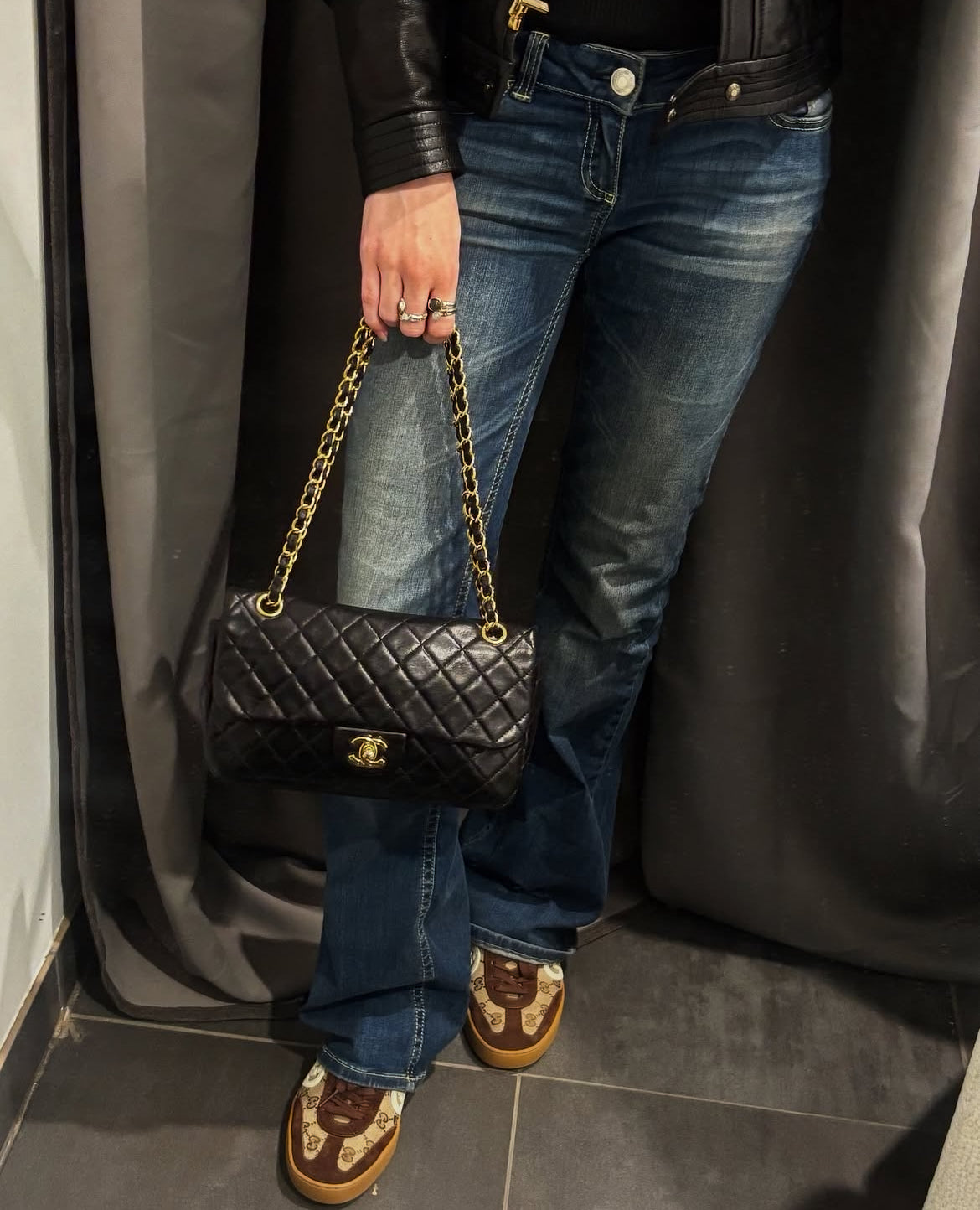 Chanel Classic Flap. - Ltd Edition - Black