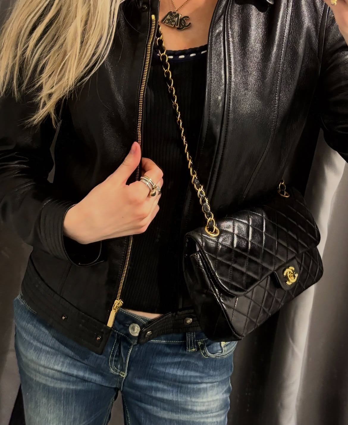Chanel Classic Flap. - Ltd Edition - Black