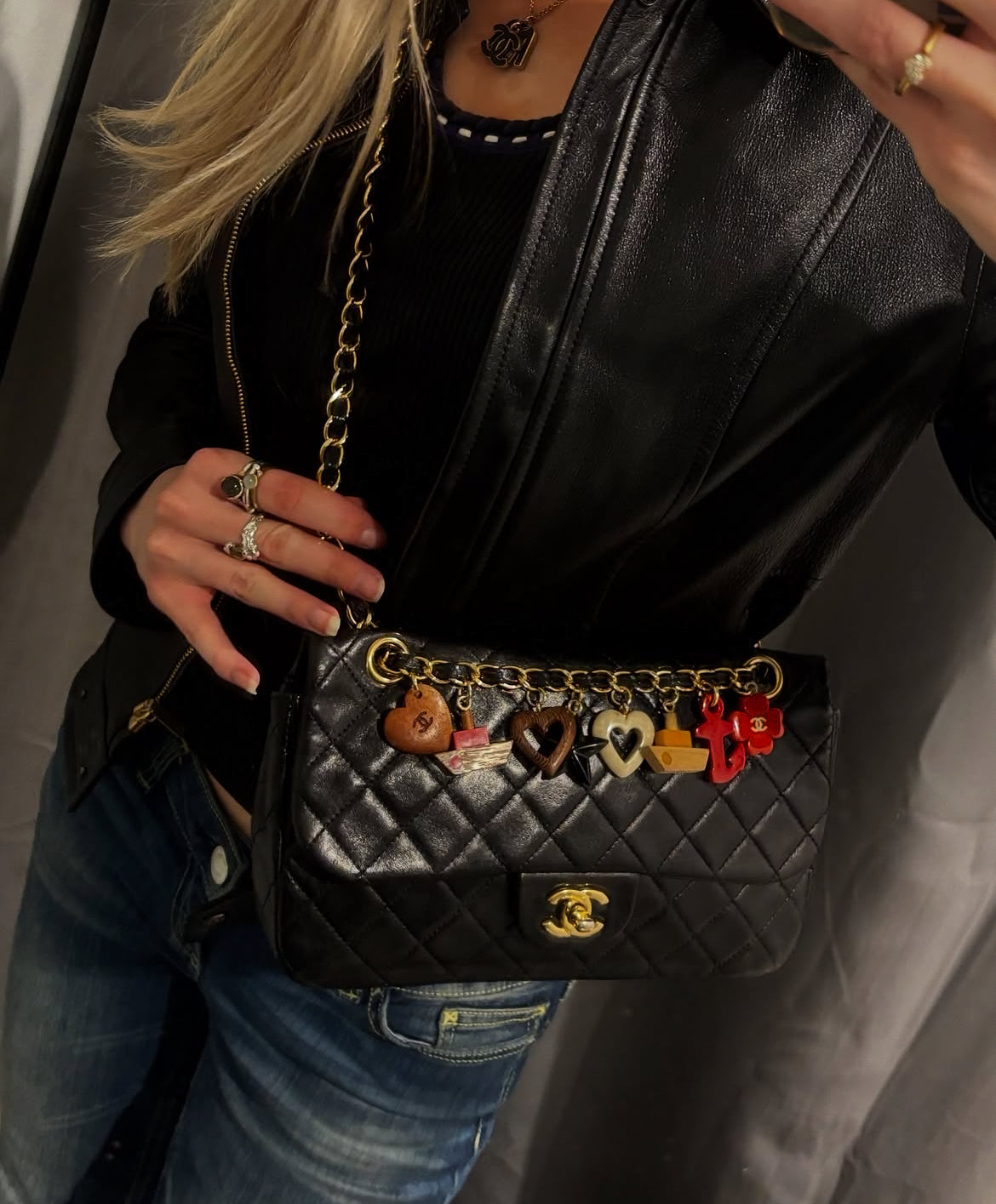 Chanel Classic Flap. - Ltd Edition - Black