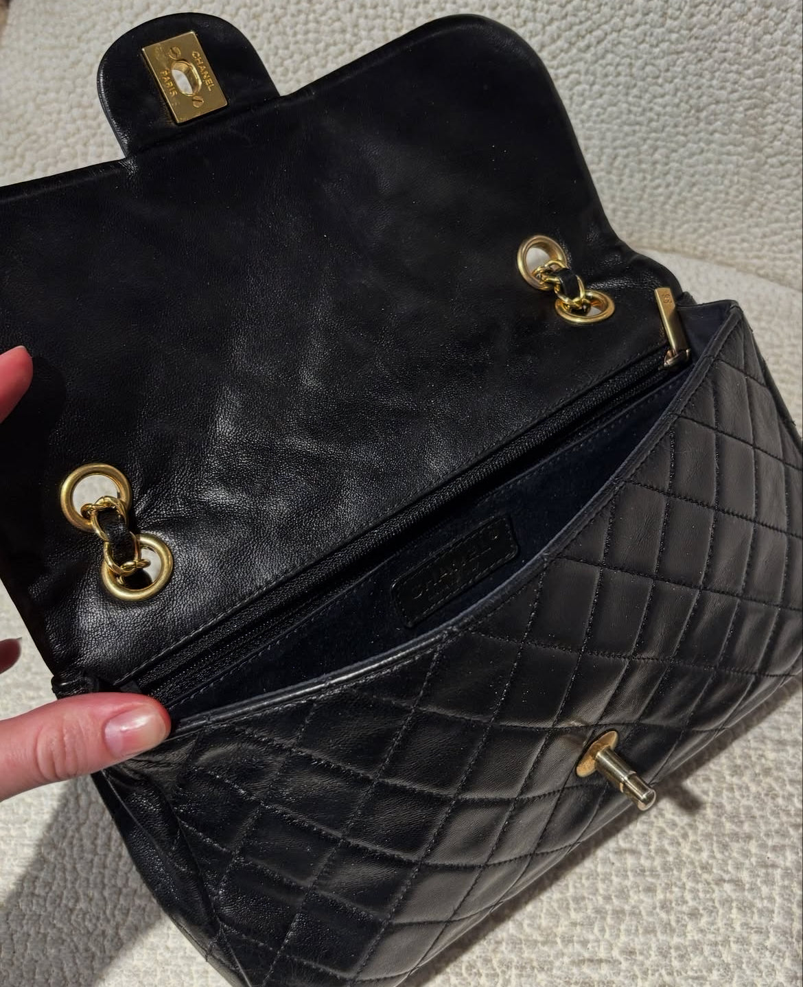 Chanel Classic Flap. - Ltd Edition - Black