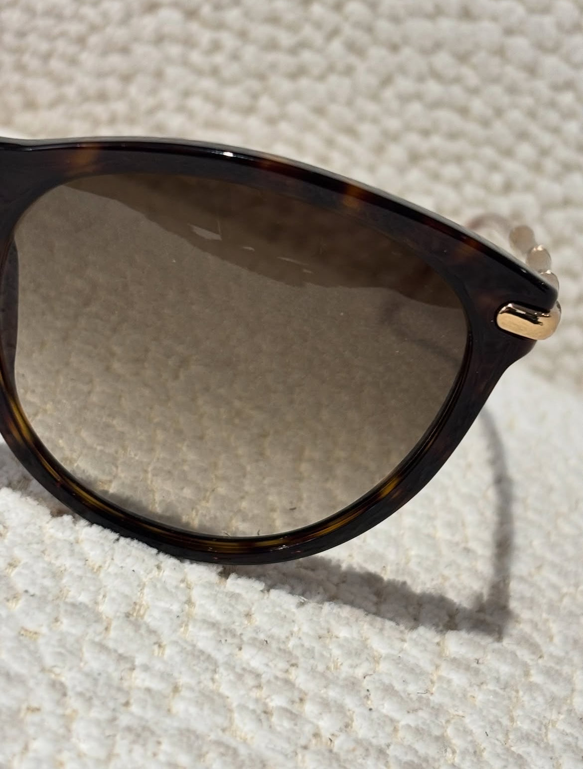 Gucci Sunglasses - Brown with Gold