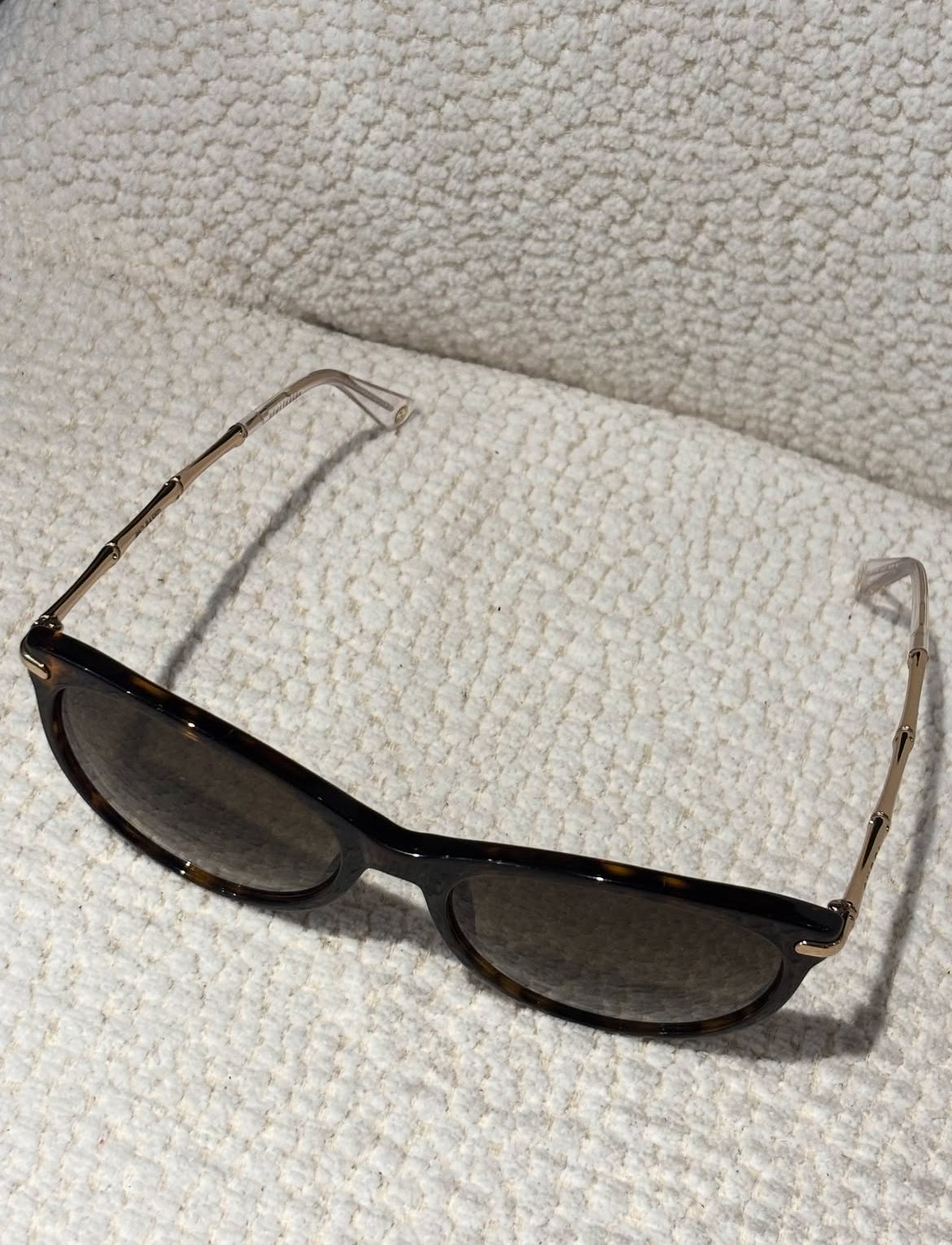 Gucci Sunglasses - Brown with Gold