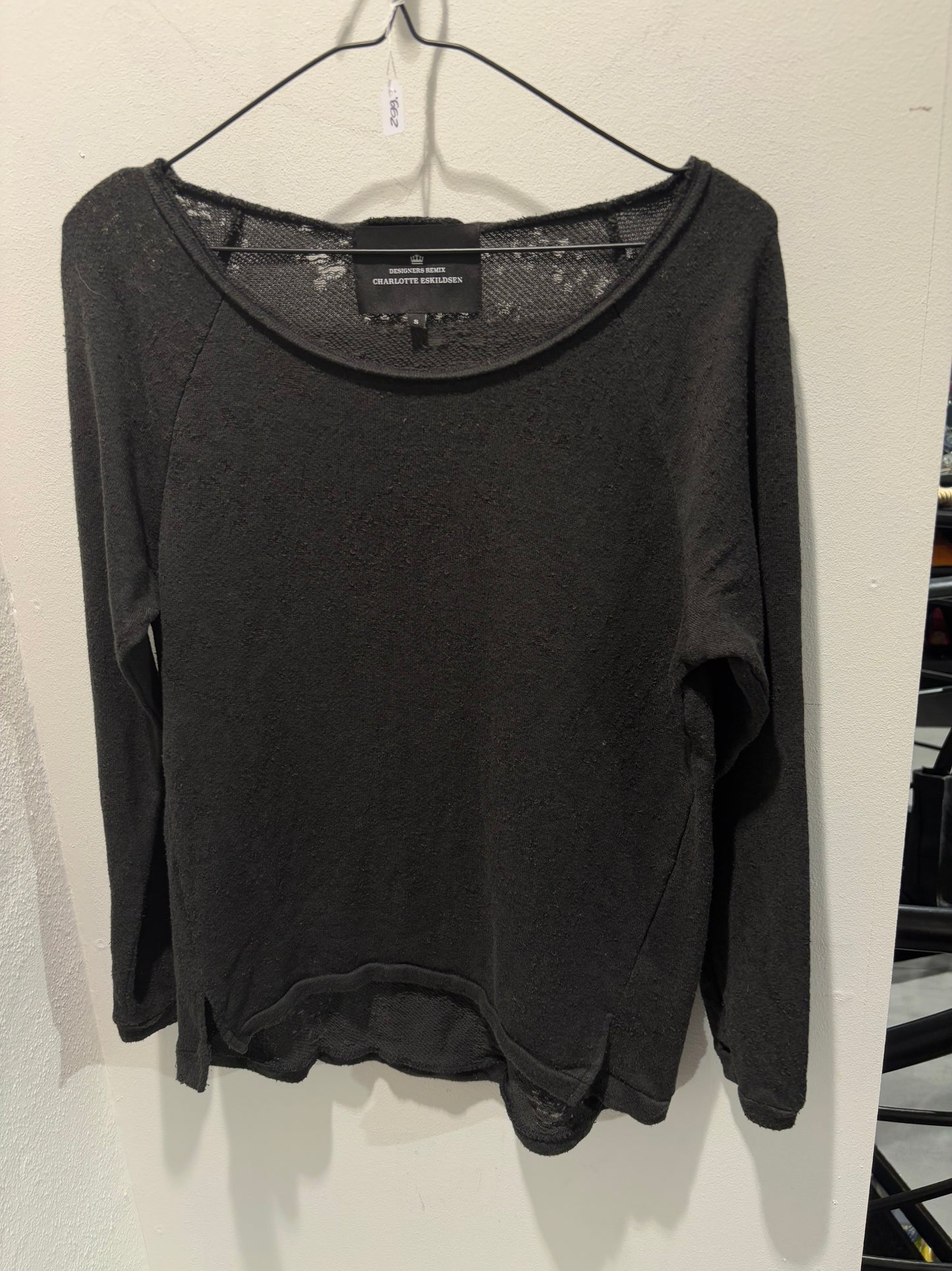 Designers Remix - shirt - long sleeves - black - Medinas Wardrobe