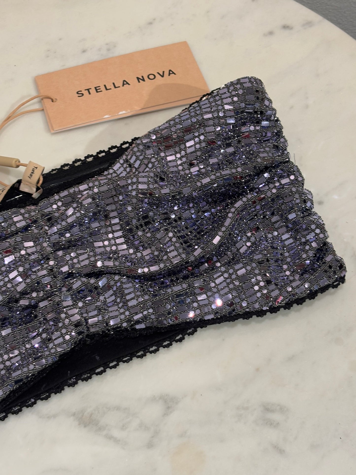 Stella Nova - Top - Silver - S - Medinas Wardrobe
