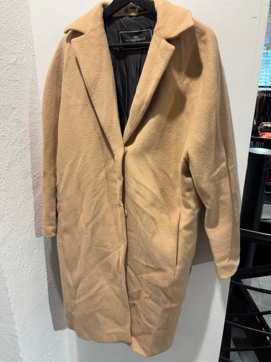 Malene Birger - long Camel wool coat - S - Medinas Wardrobe
