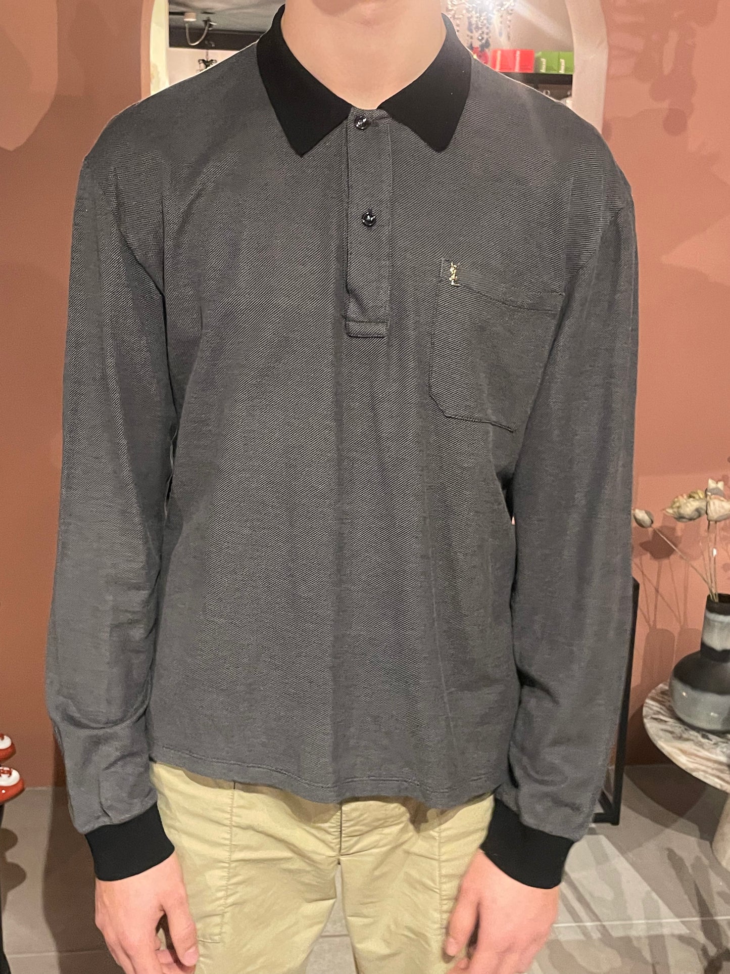 YSL - Langærmet polo - "Vintage for HIM"