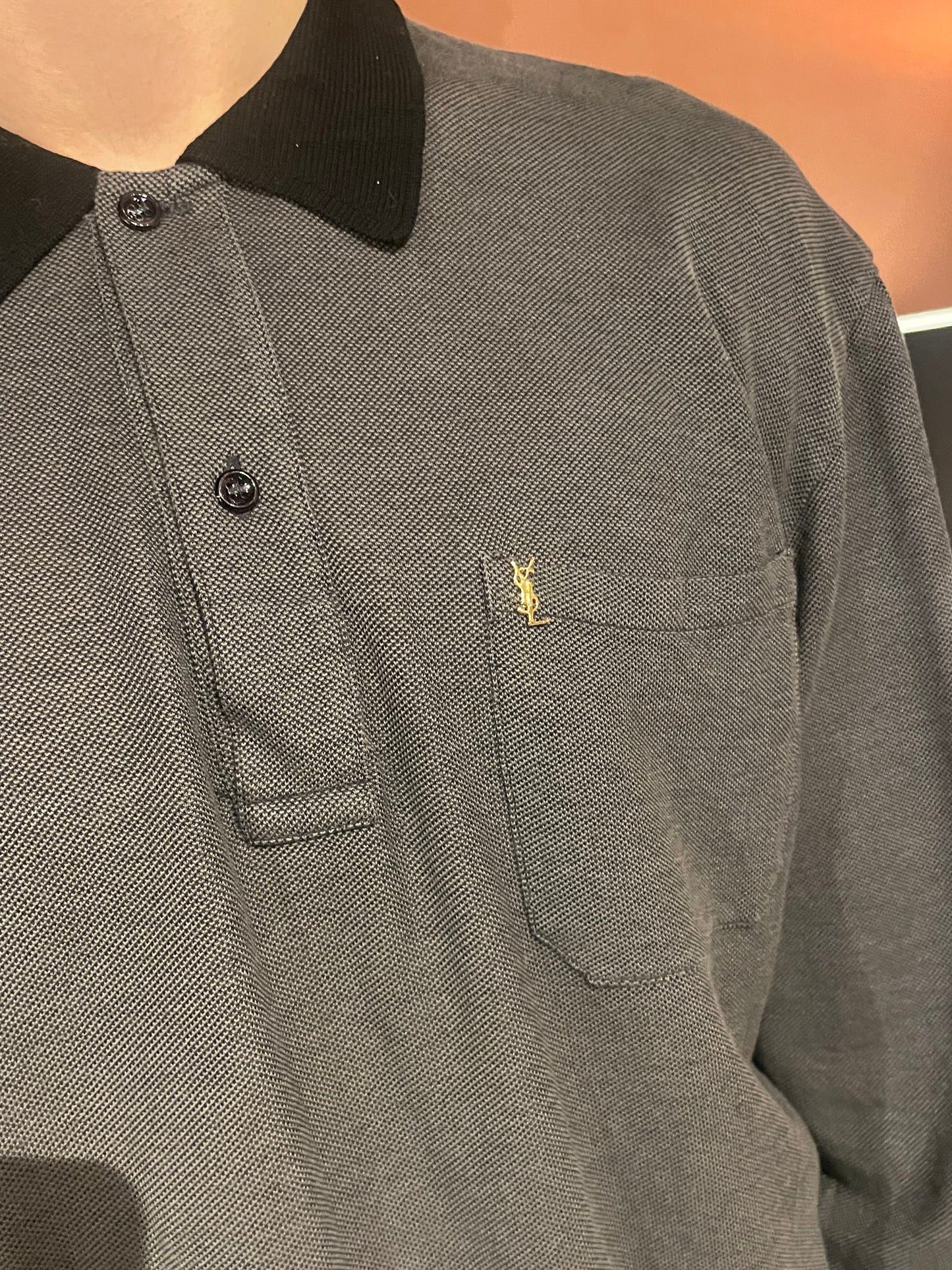 YSL - Langærmet polo - "Vintage for HIM"