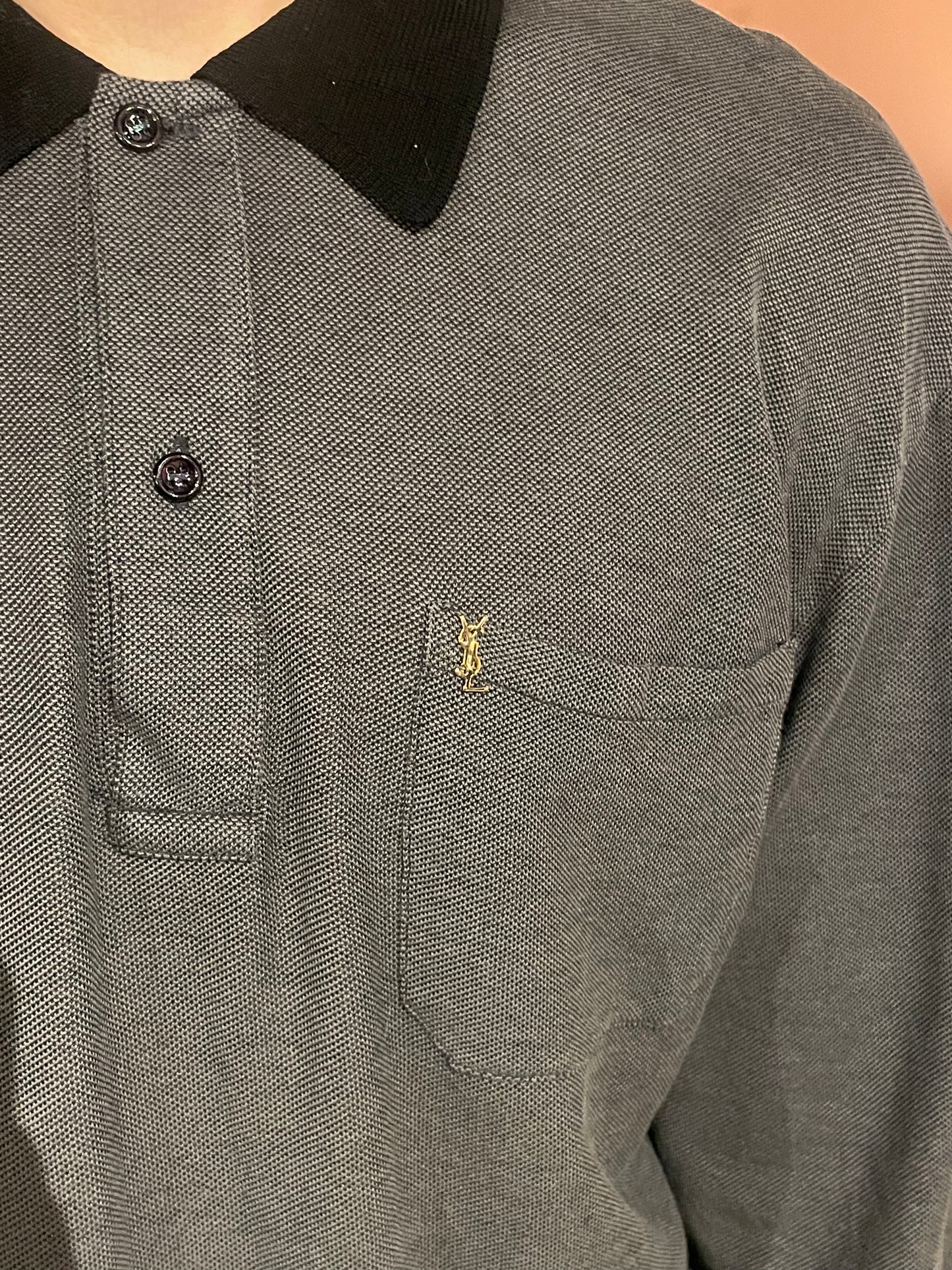 YSL - Langærmet polo - "Vintage for HIM"