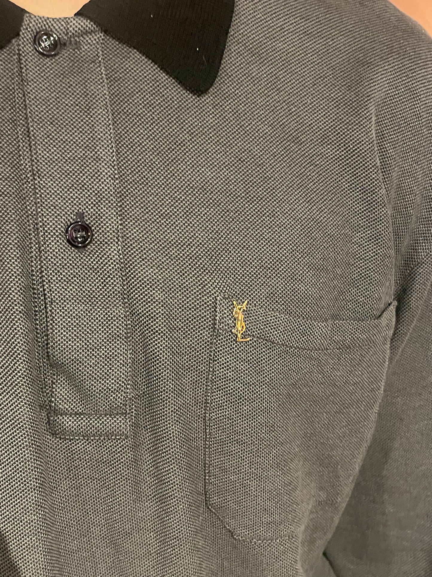 YSL - Langærmet polo - "Vintage for HIM"