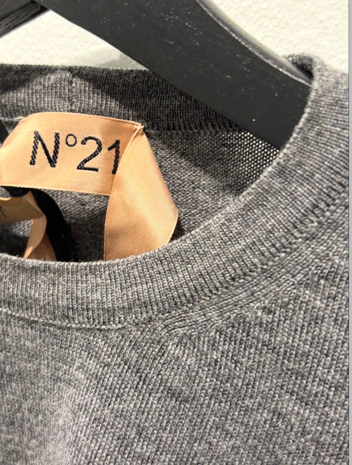 No21 knit - grey with laces - S