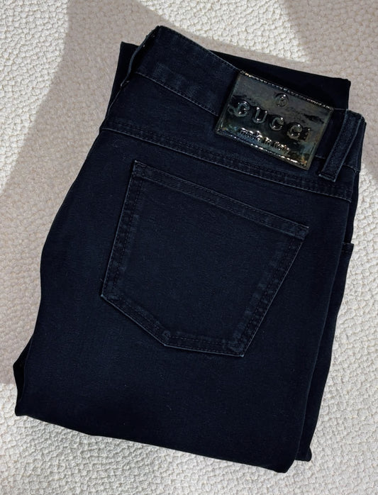 Gucci denim pants – GG logo - EU 38