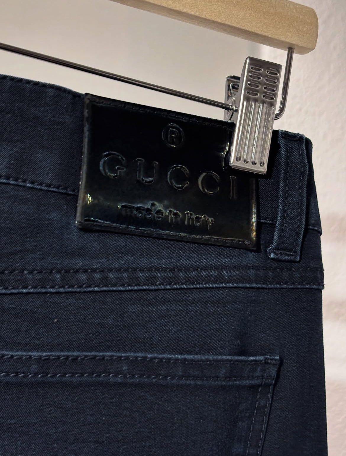Gucci denim pants – GG logo - EU 38