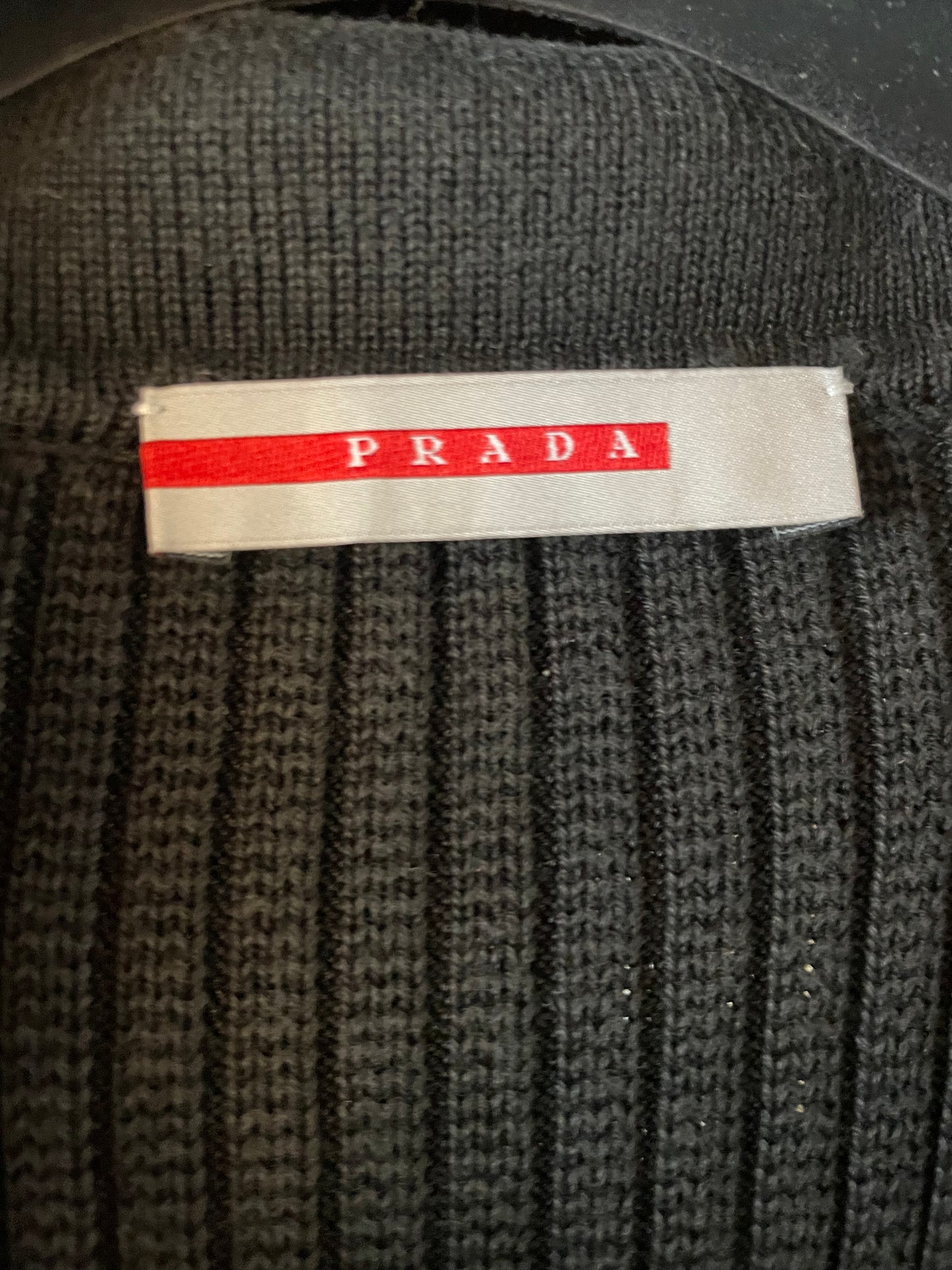 Prada - Ribbed knit polo - "Vintage for HIM"