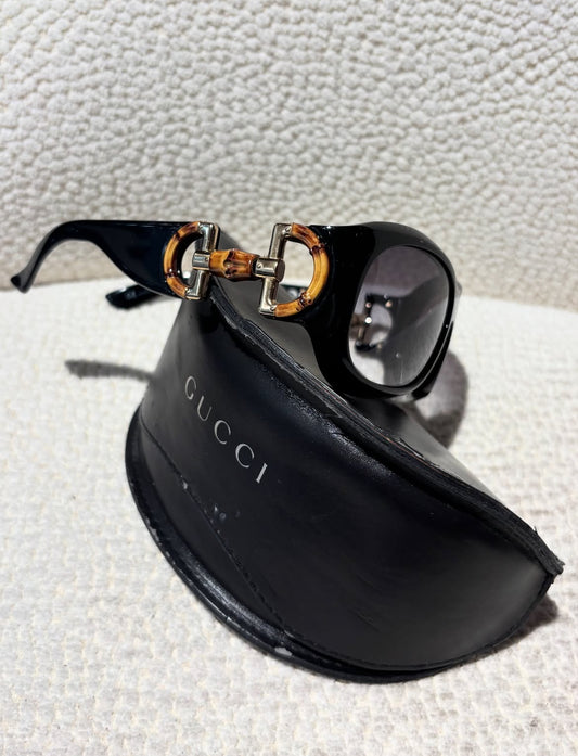 Gucci Sunglasses - horsebit and bamboo