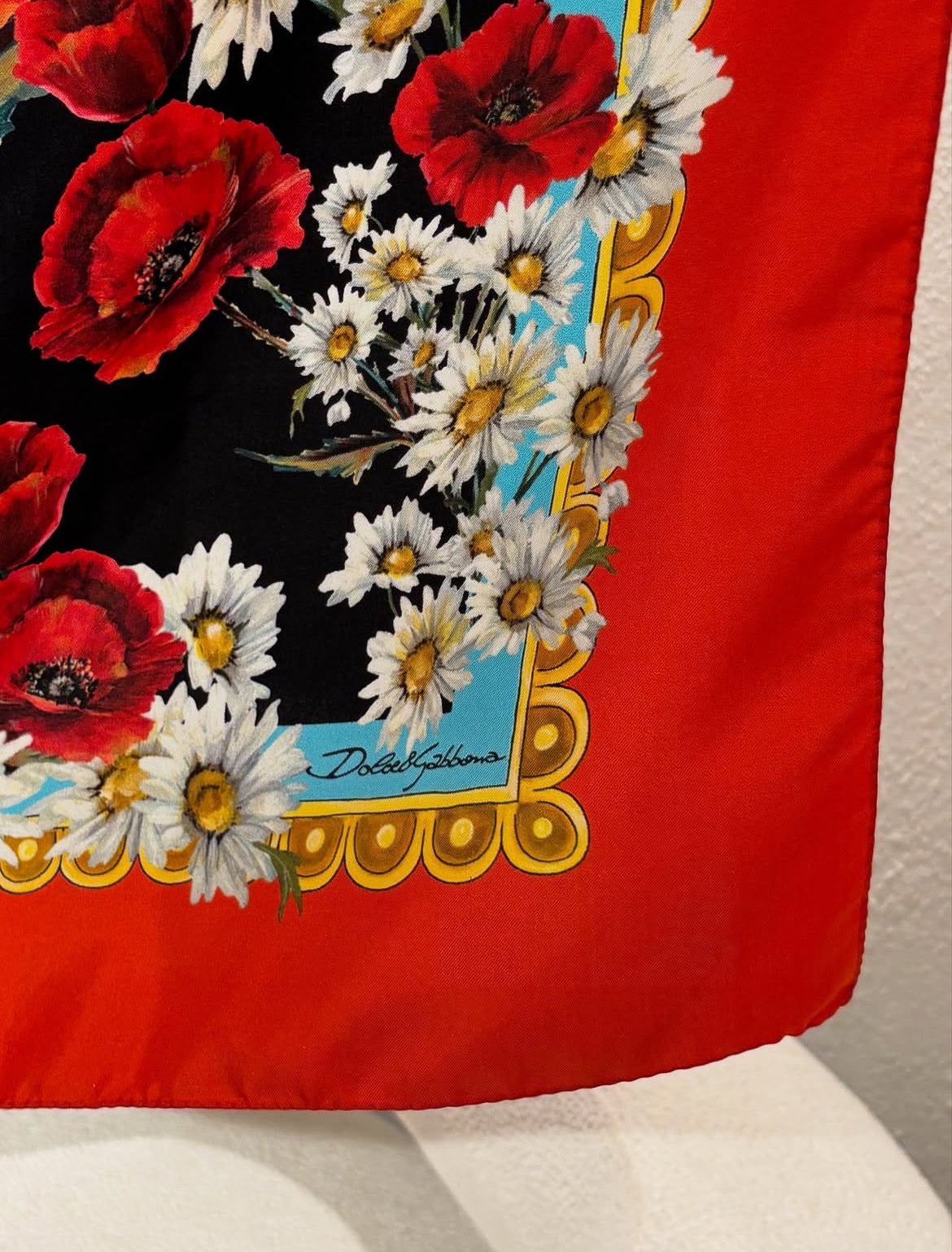 Dolce & Gabbana - Silk Scarf - 90 x 90 cm