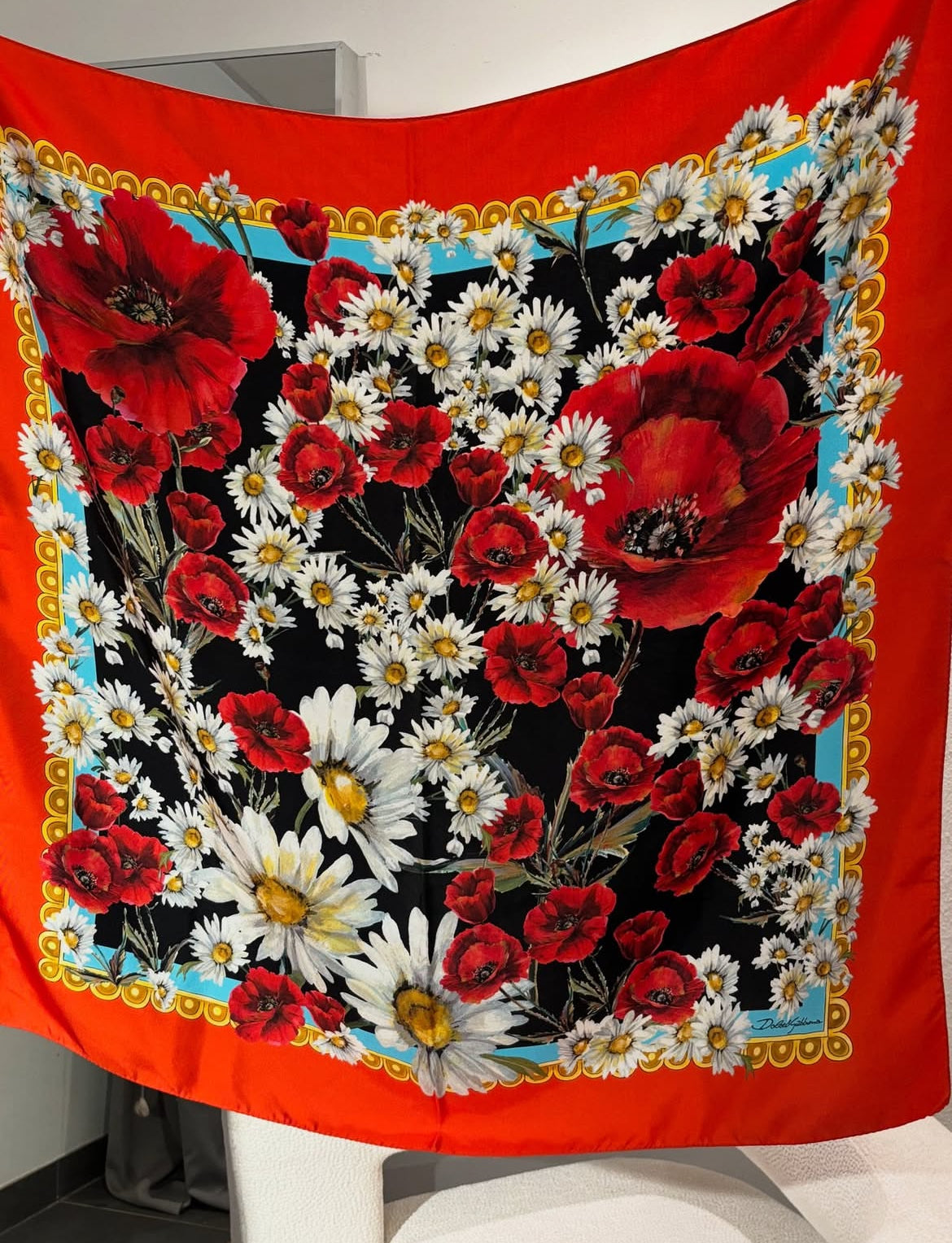 Dolce & Gabbana - Silk Scarf - 90 x 90 cm