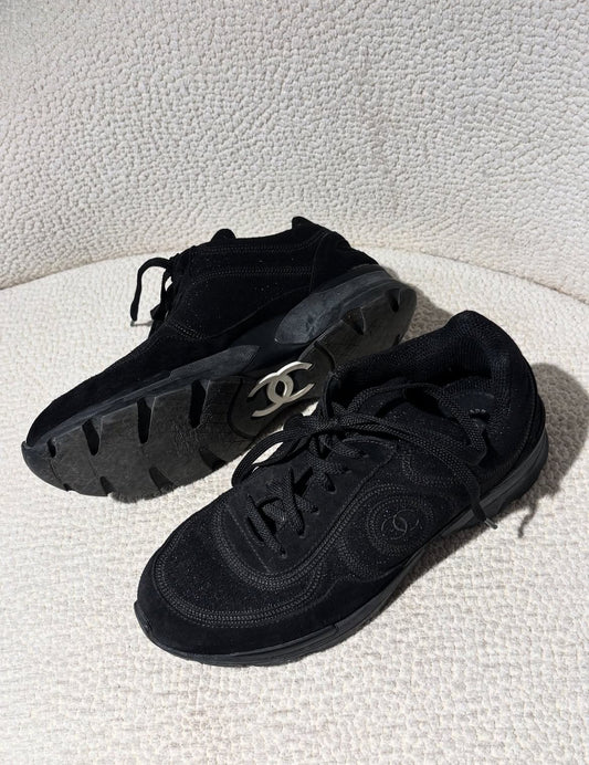 Chanel Sneakers - black - shimmer look - EU37,5