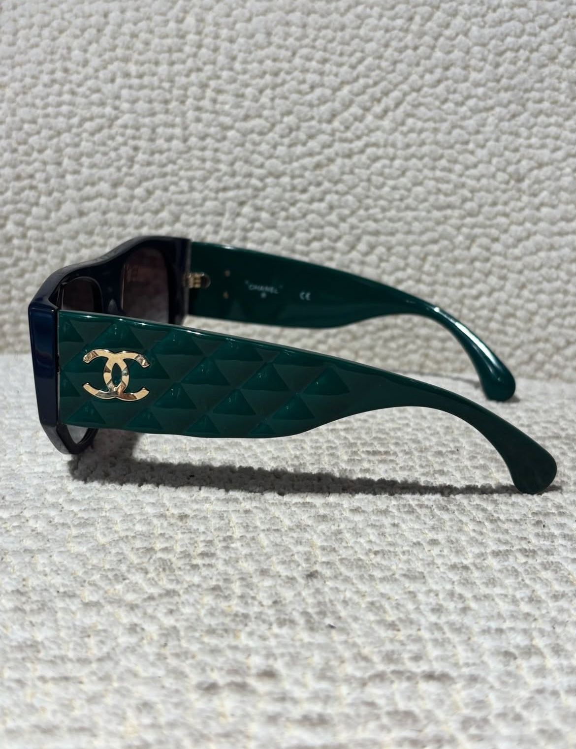 Chanel Sunglasses - Dark Blue & Green